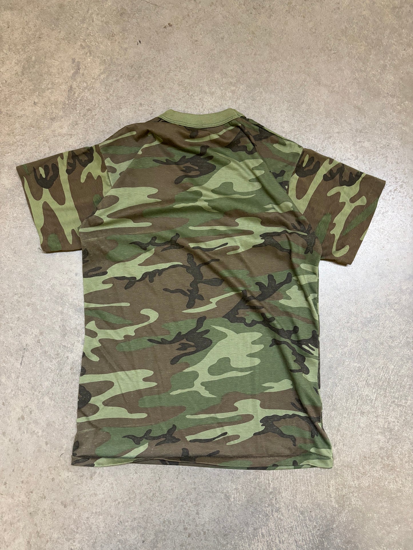 70s/80s Camo Tee - M