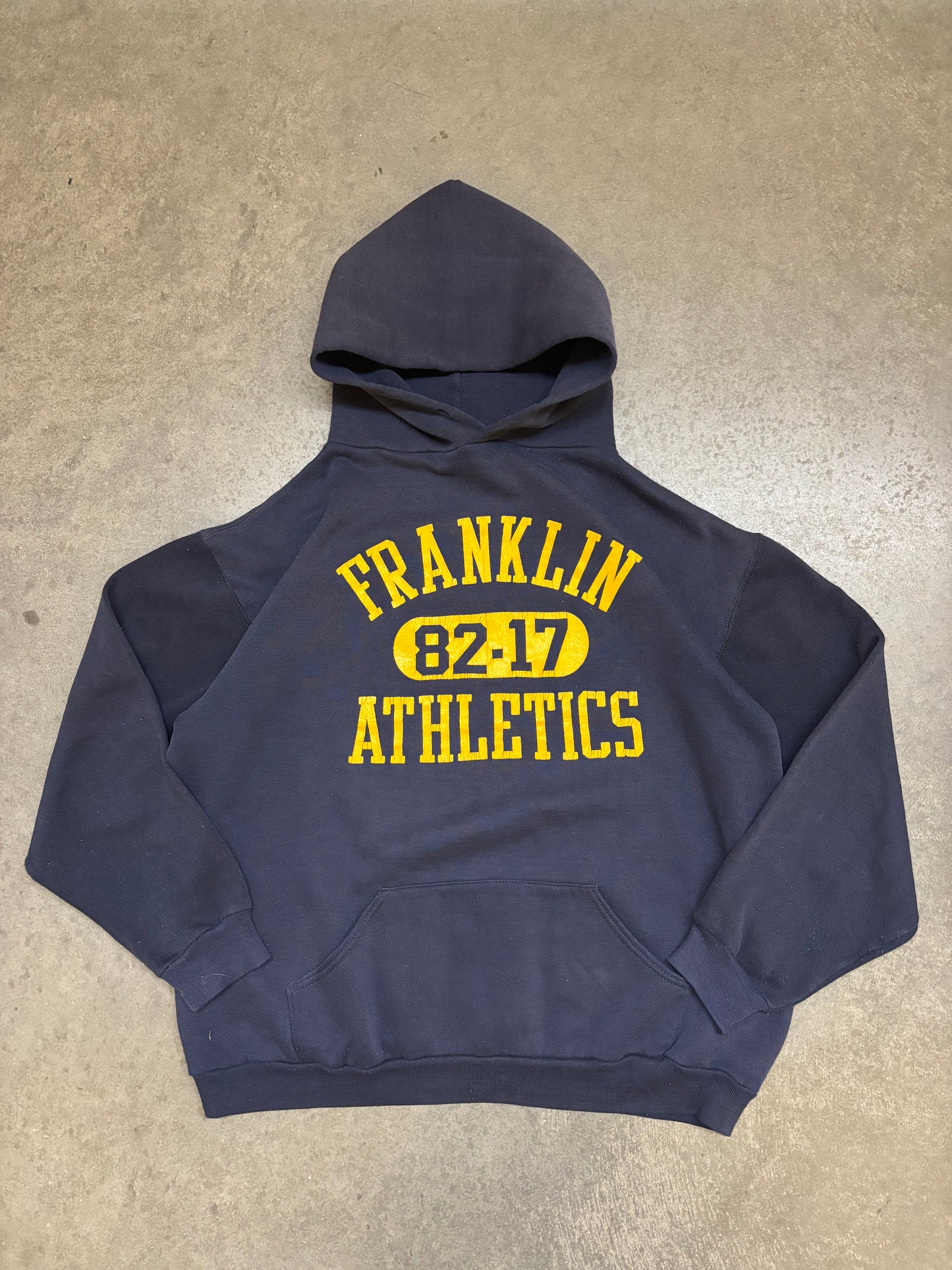 70s Russell Track Hoodie - L