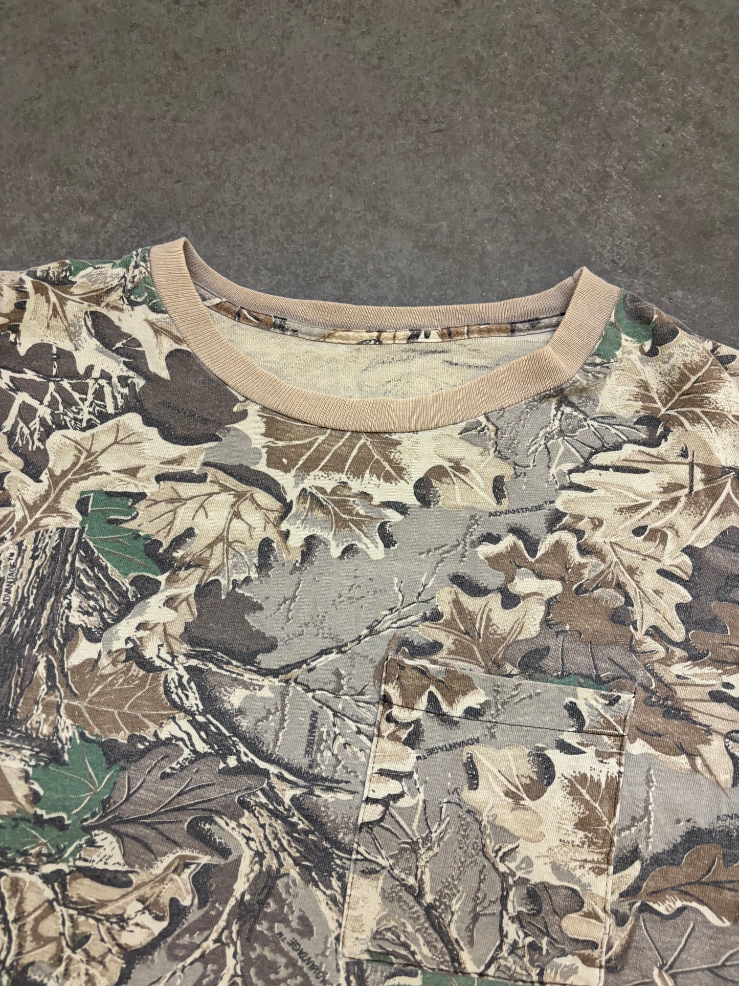 90s Camo Long Sleeve - XL