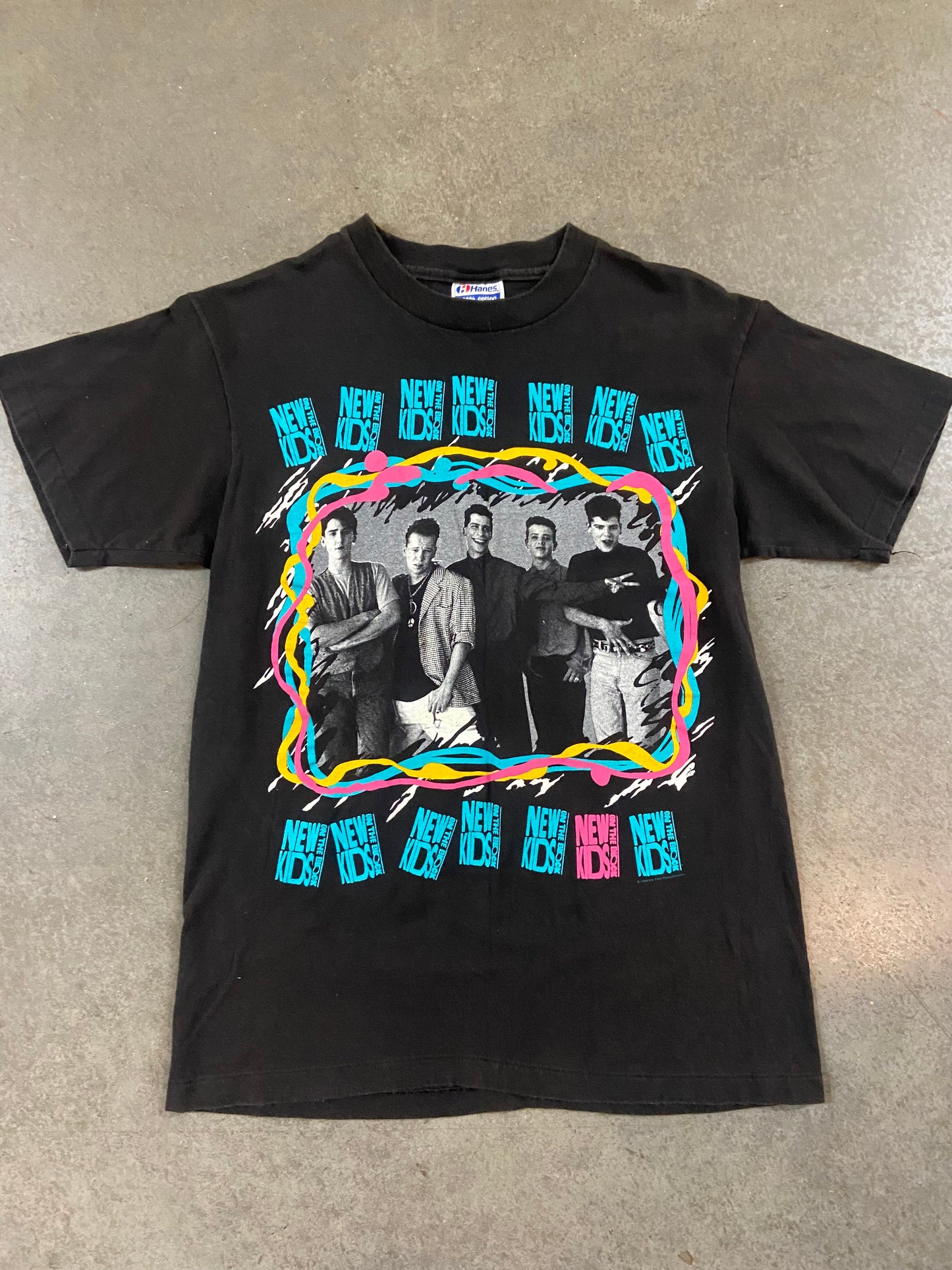 1989 New Kids on the Block Tee - M