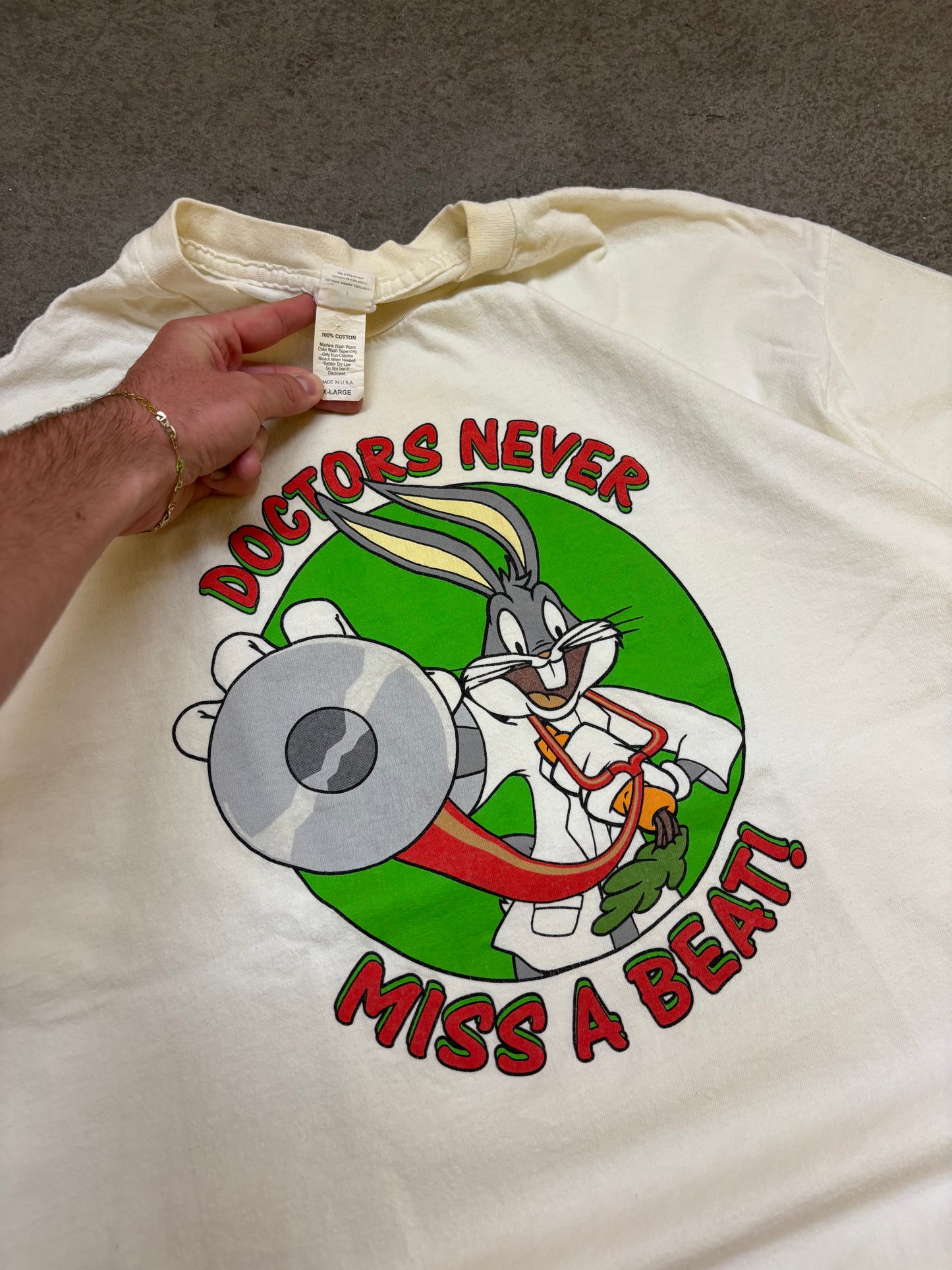 90s Bugs Bunny Tee - XL