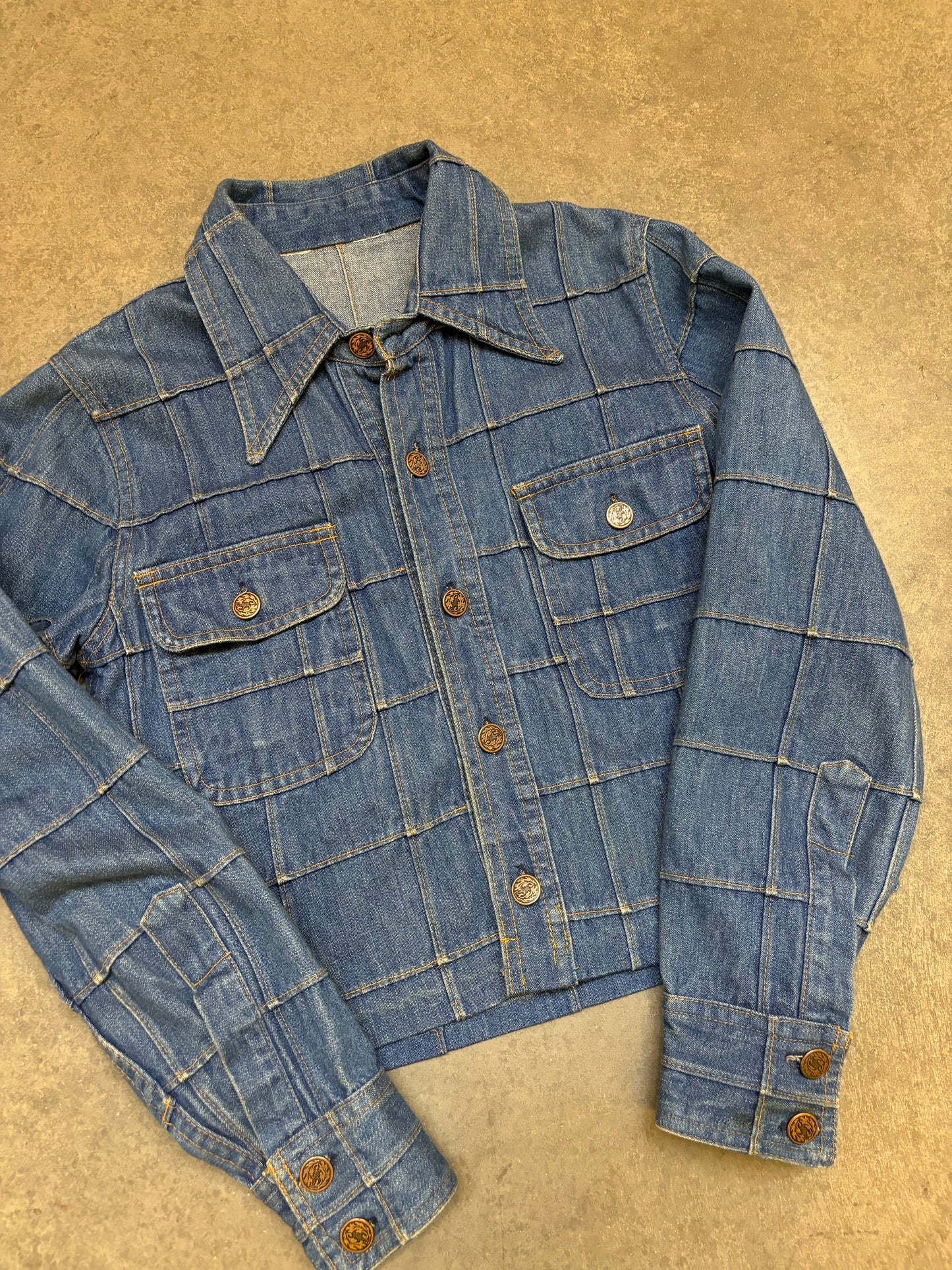 70s Denim Jacket - S