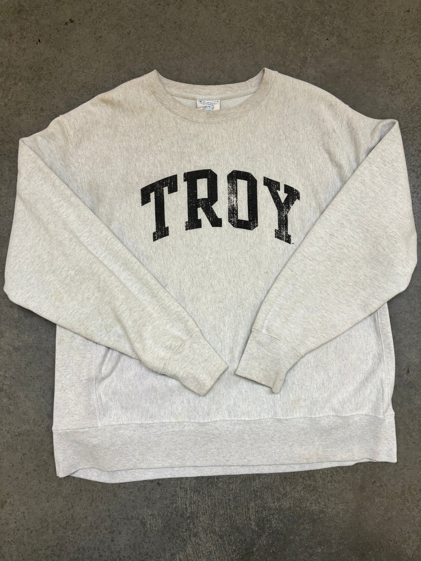 Troy Champion Reverse Weave Sweatshirt - XL