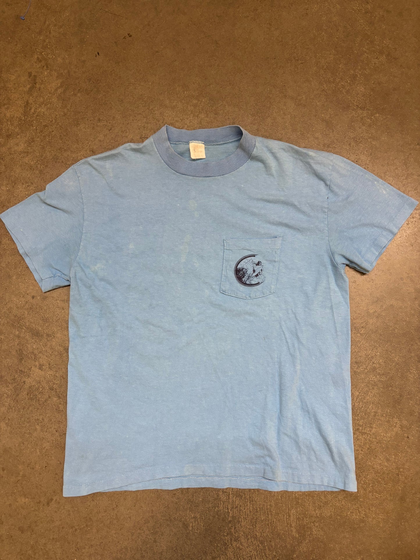 1970s Surf Pocket Tee - L
