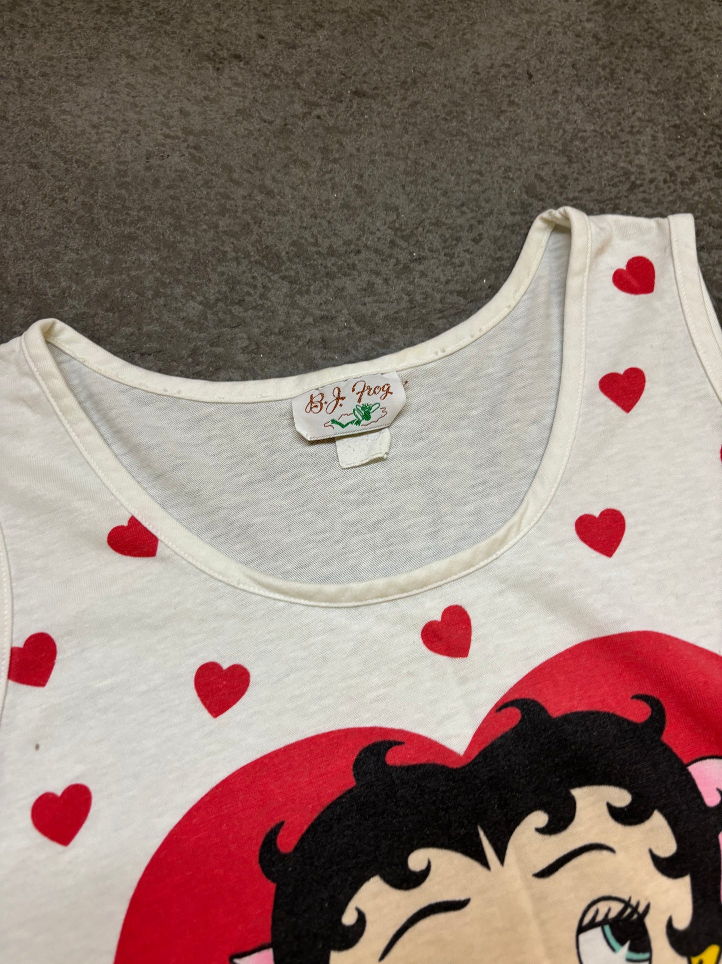 80s Betty Boop Tank Top - M