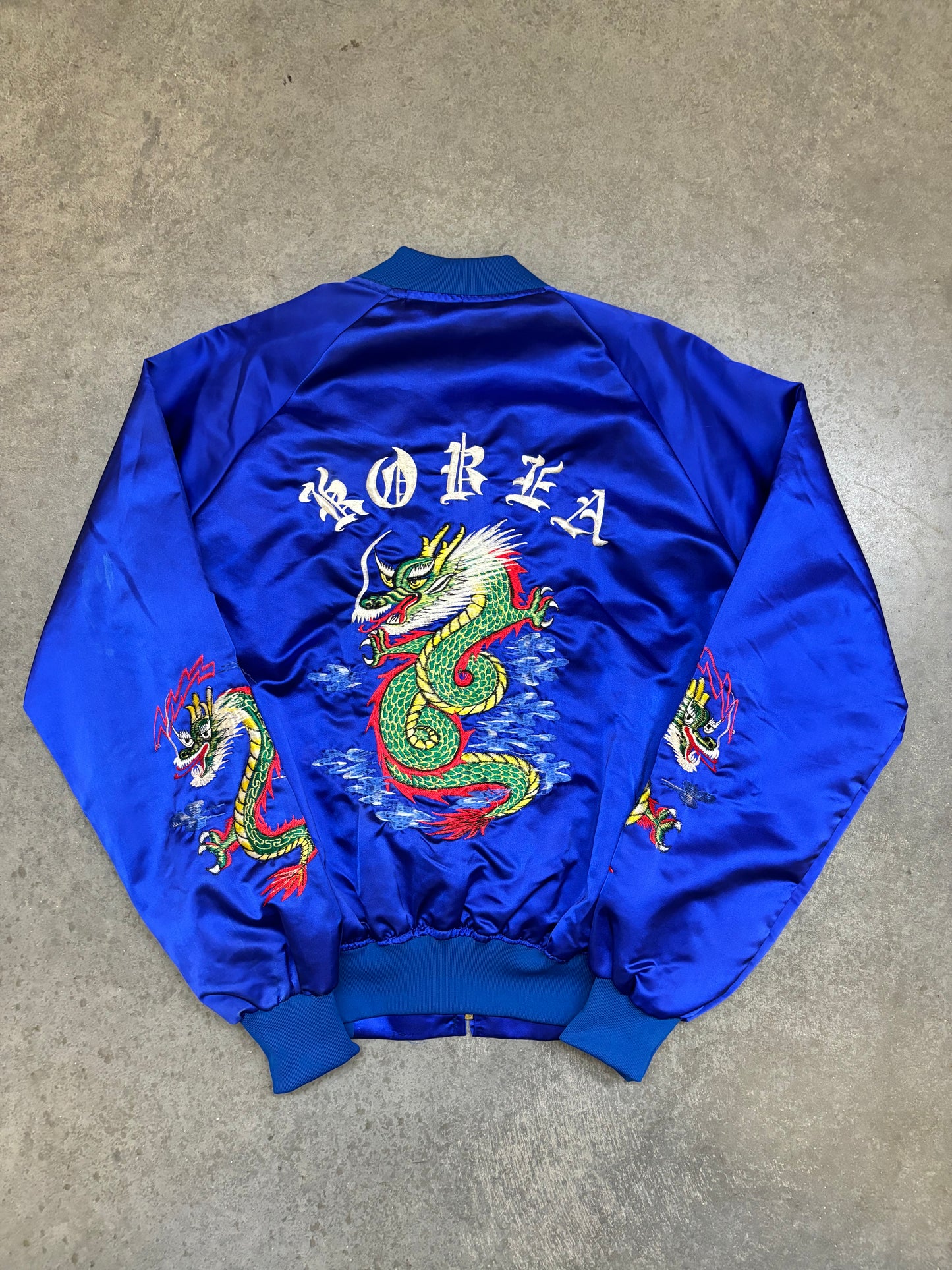 80s Korea Souvenir Jacket - L