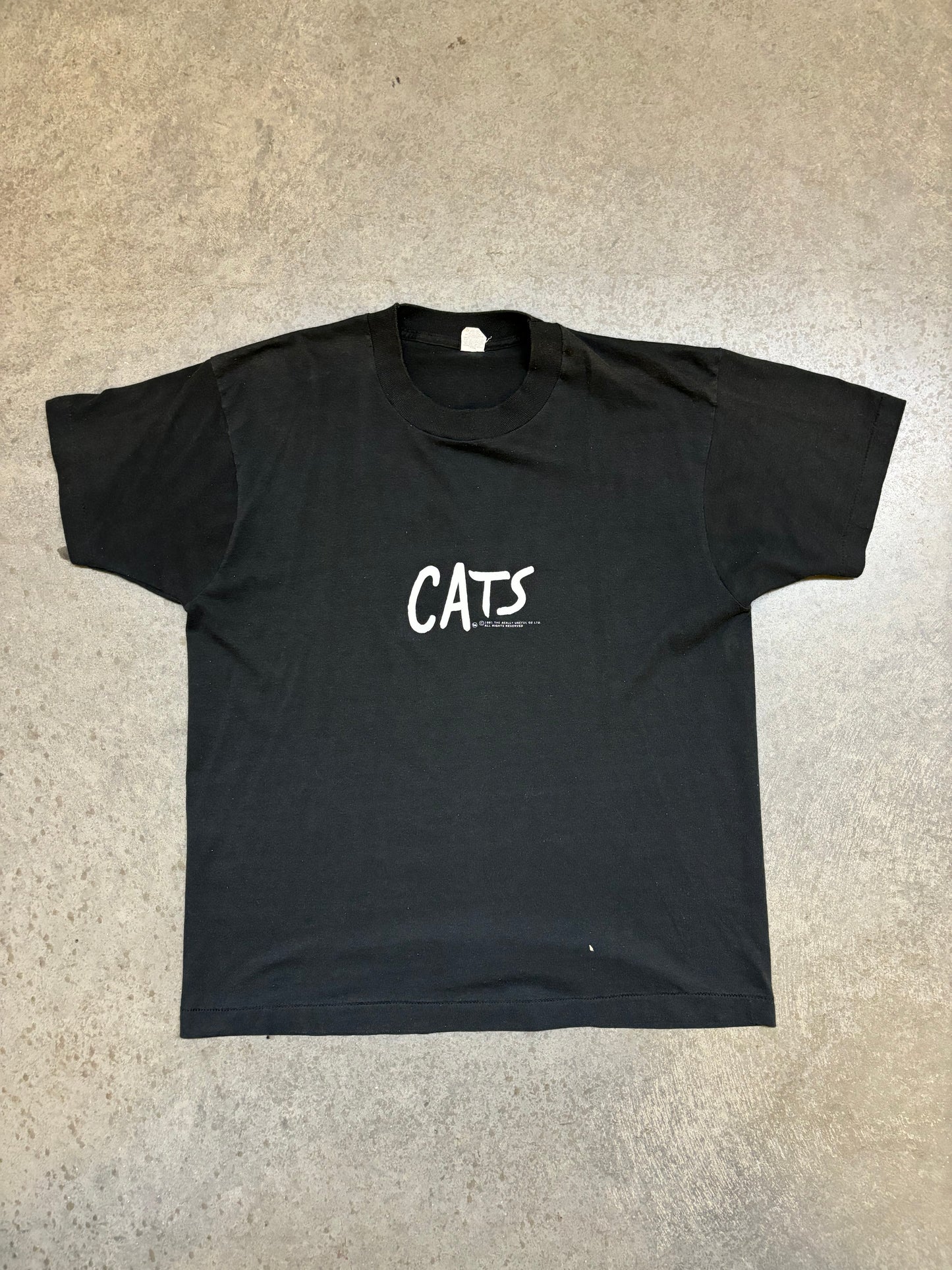 1981 Cats Tee - L