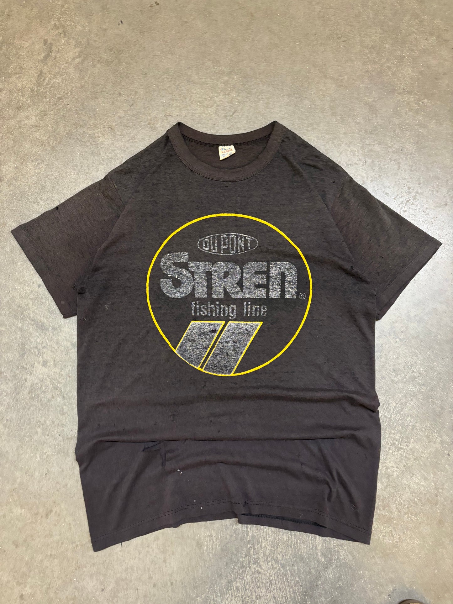 80s Stren Fishing Line Tee - XL