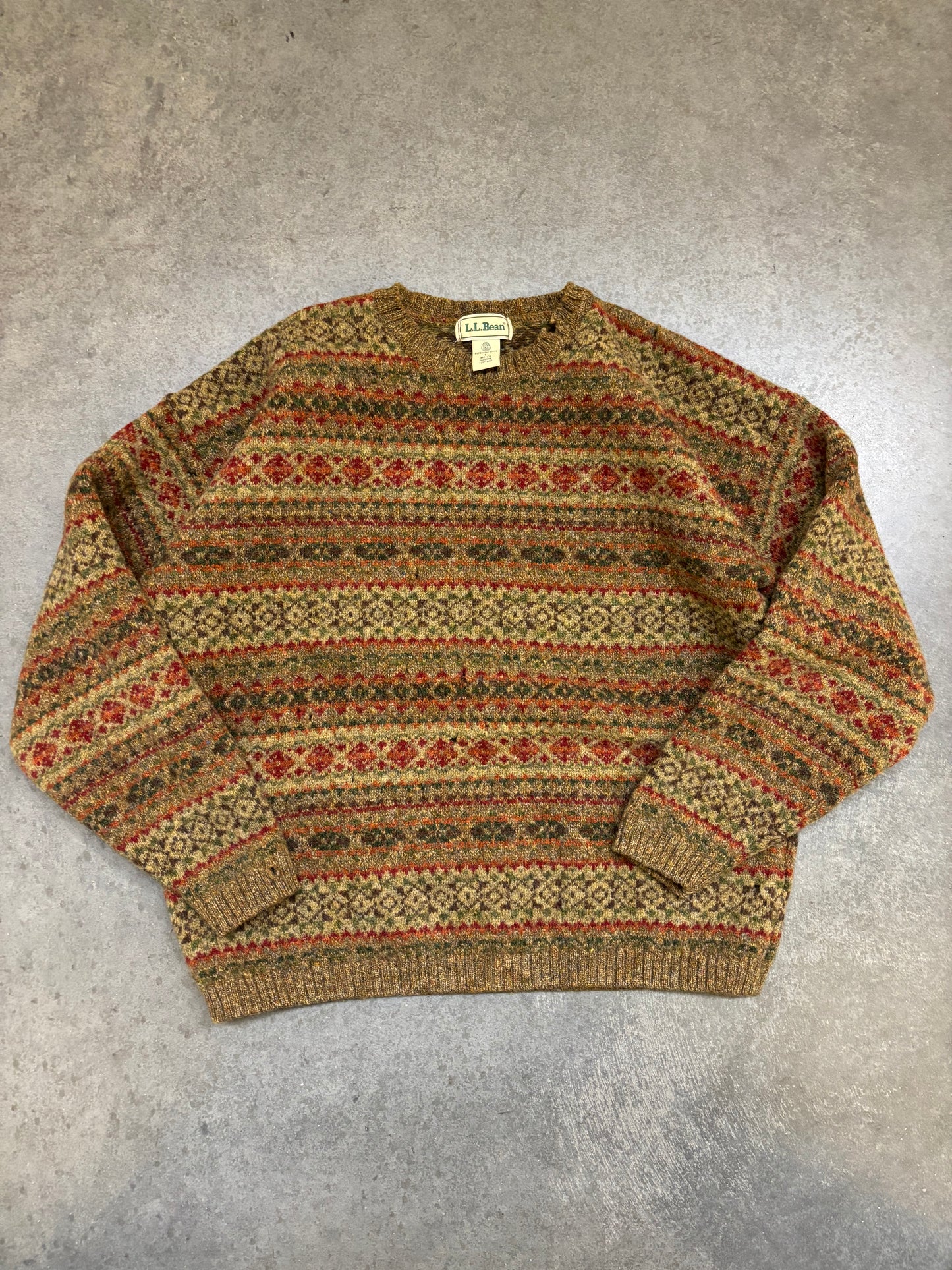 LL Bean Wool Sweater - L