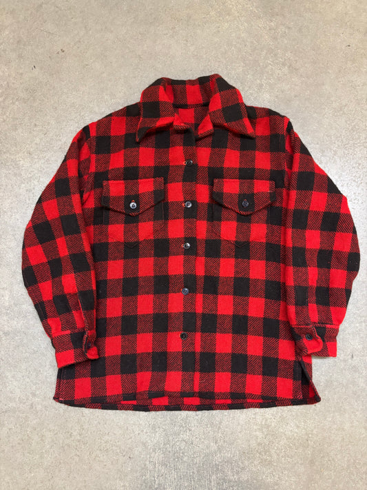 1940/50s Wool Flannel - S