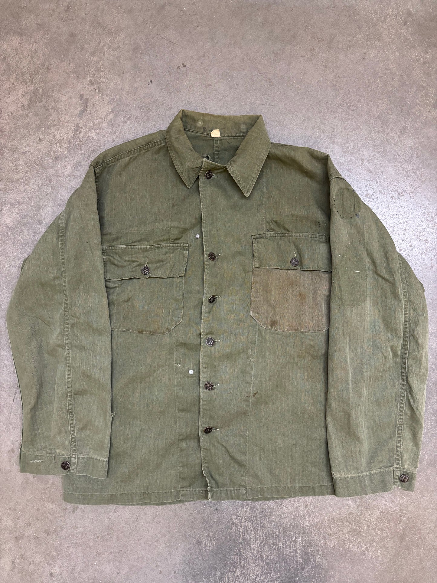 1950s HBT Korean War Top - XL