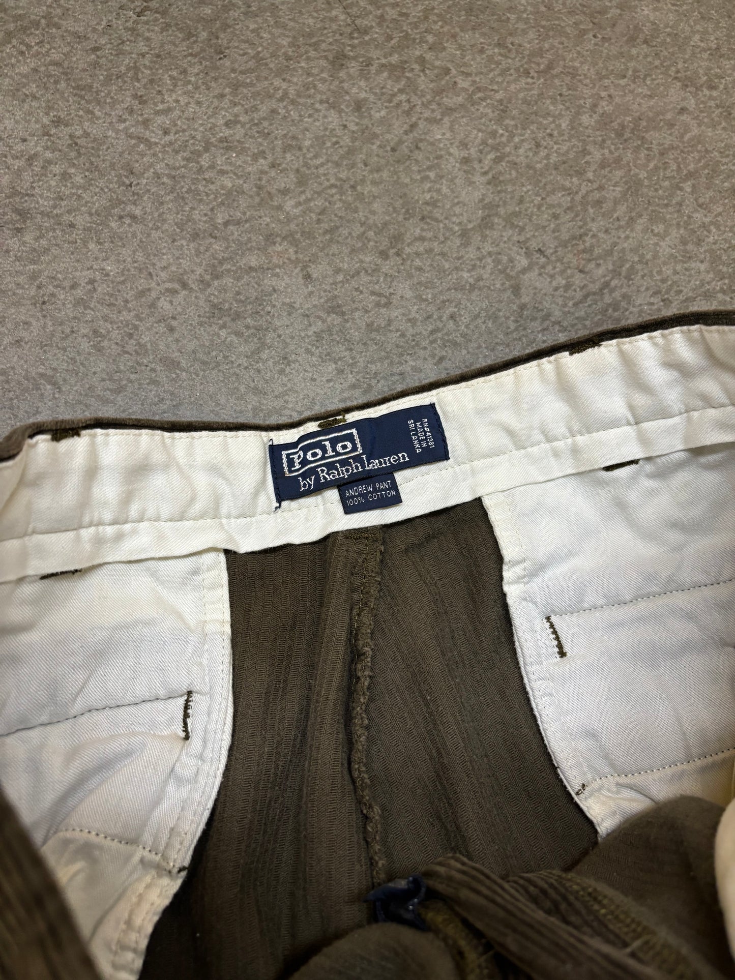 Wide Leg Polo Cords - 34x30