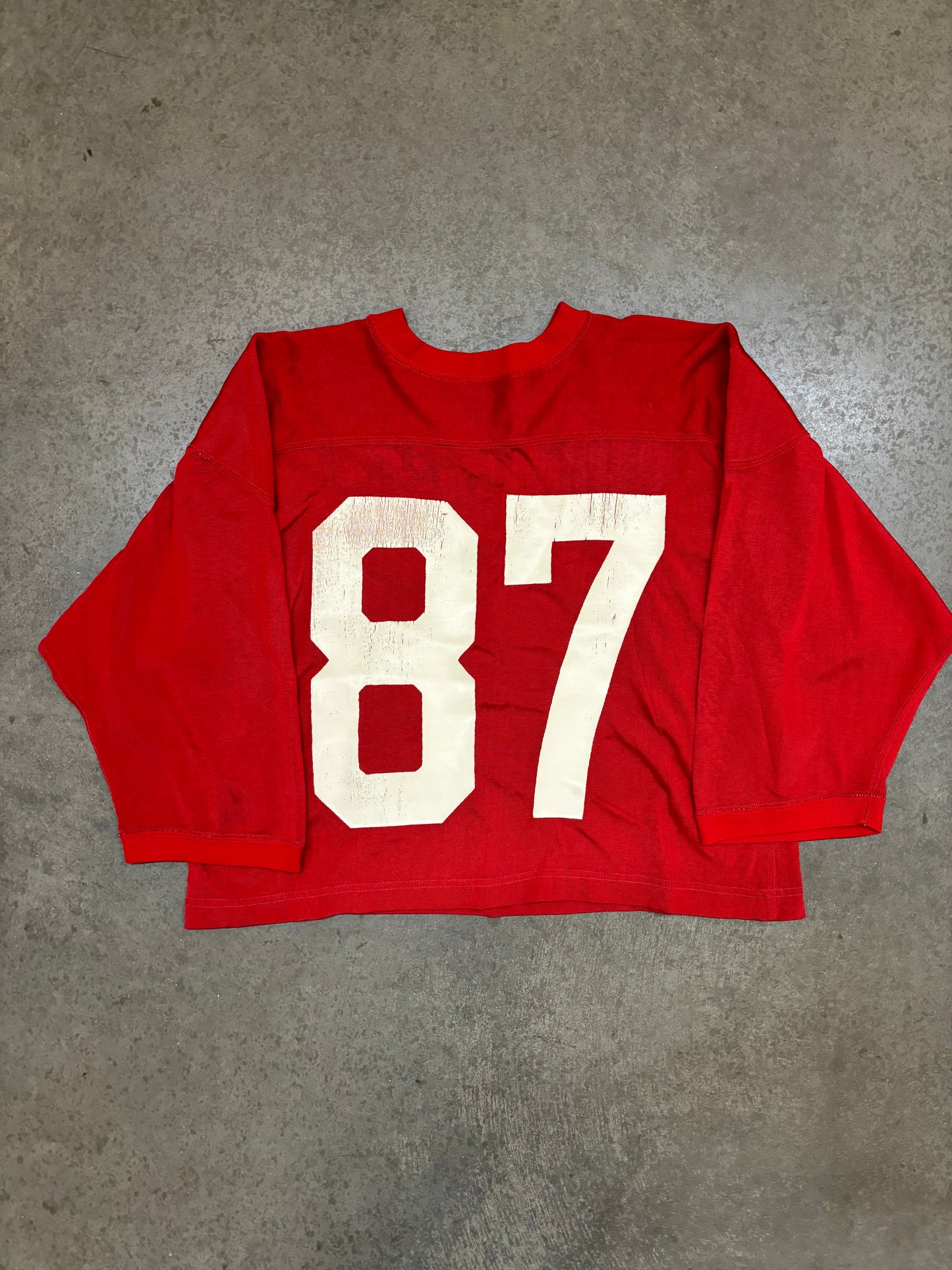 70s Champion Cropped Jersey - XL