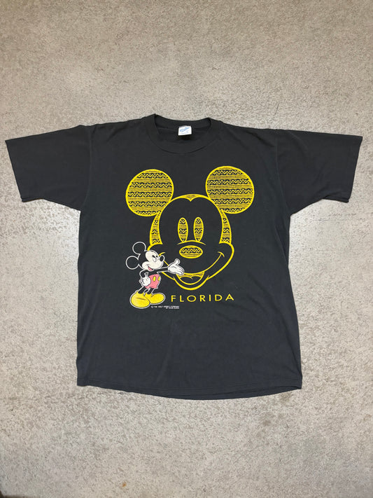80s Florida Mickey Tee - L