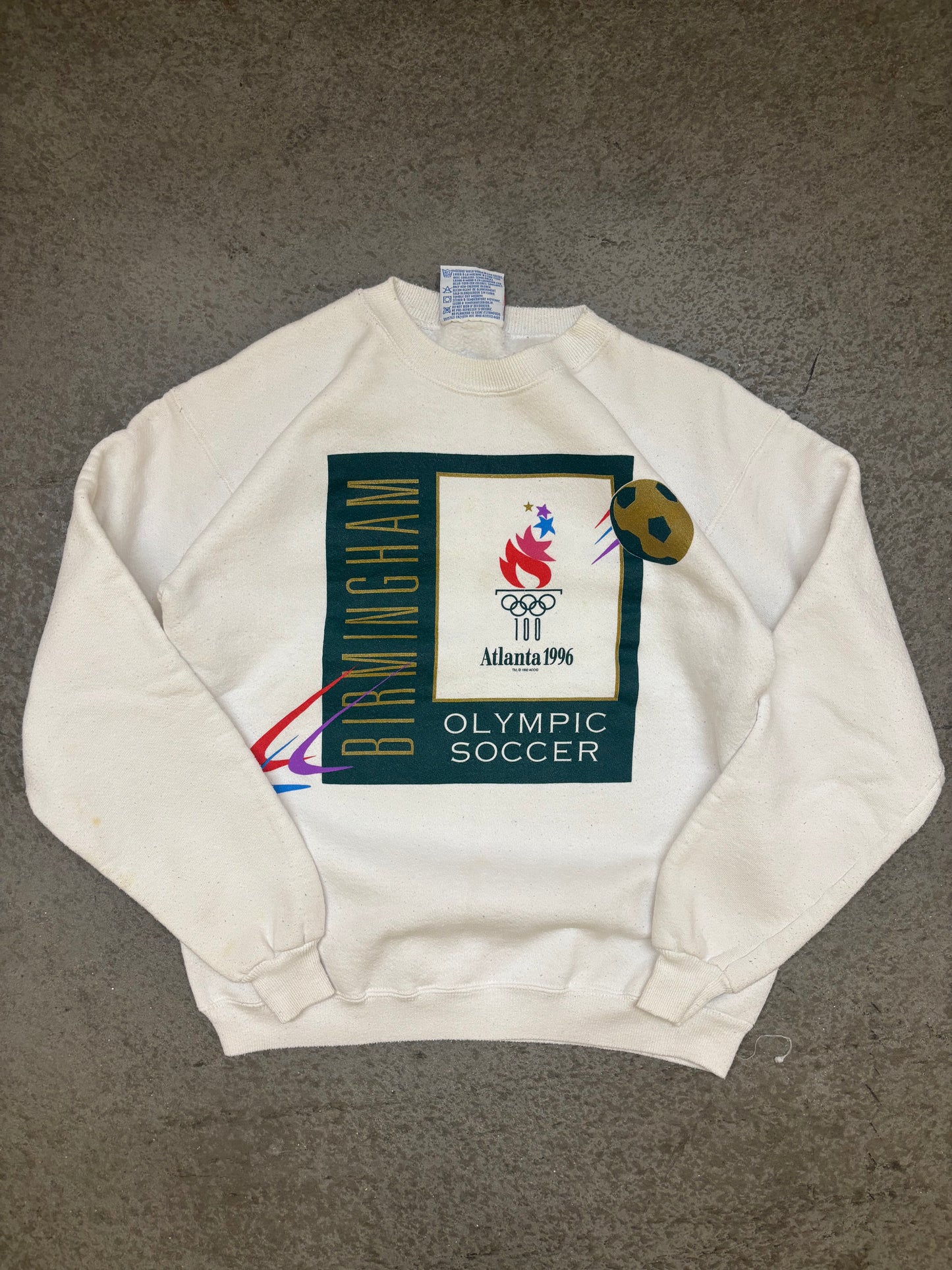 1996 Olympics Soccer Tee - S