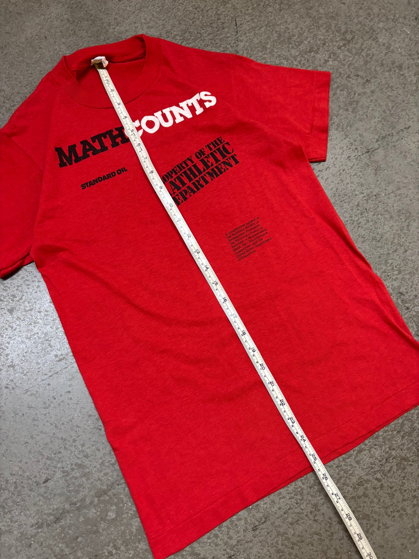 70s Math Tee - M