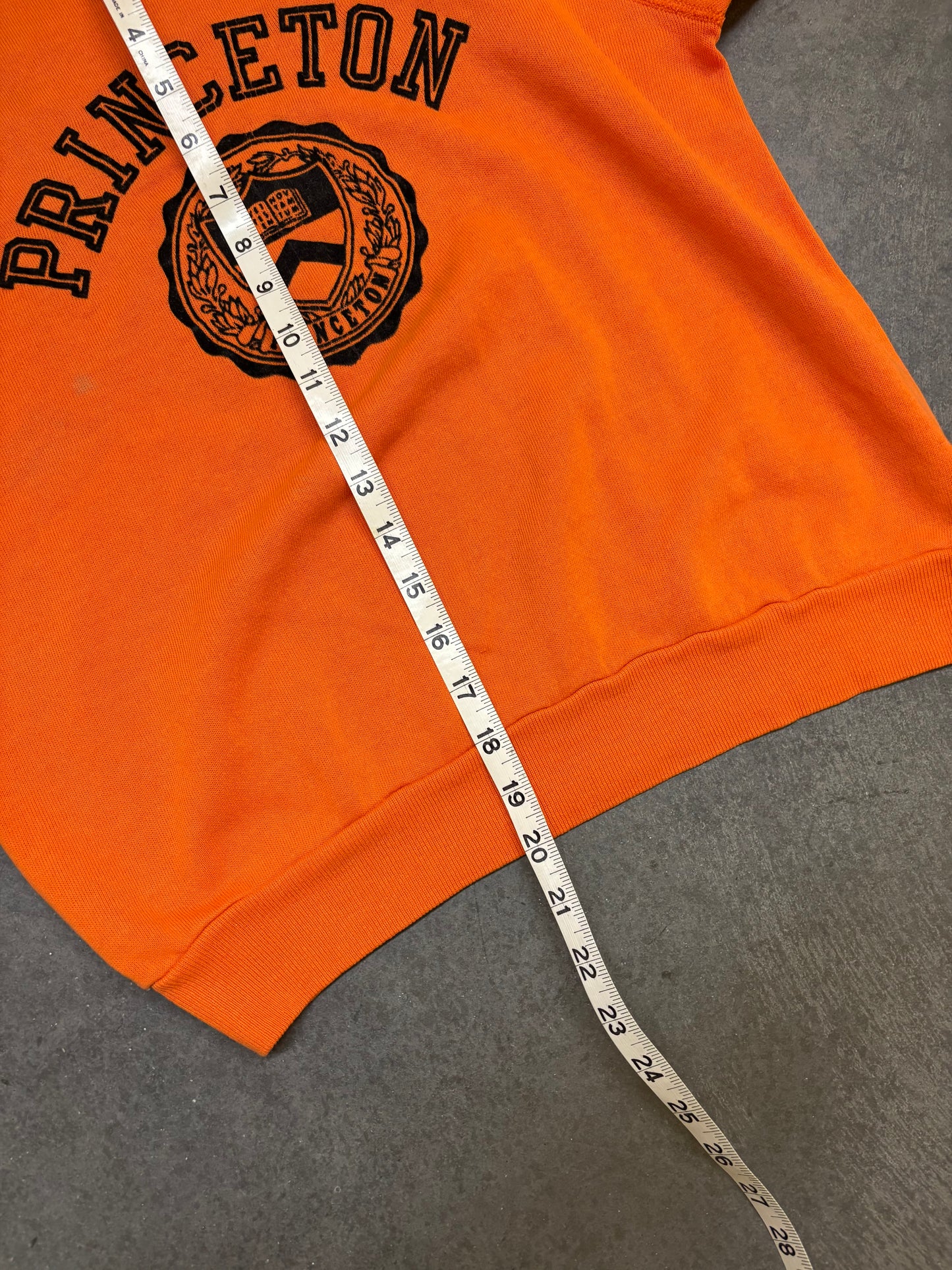 70s Princeton Flocked Sweatshirt - S