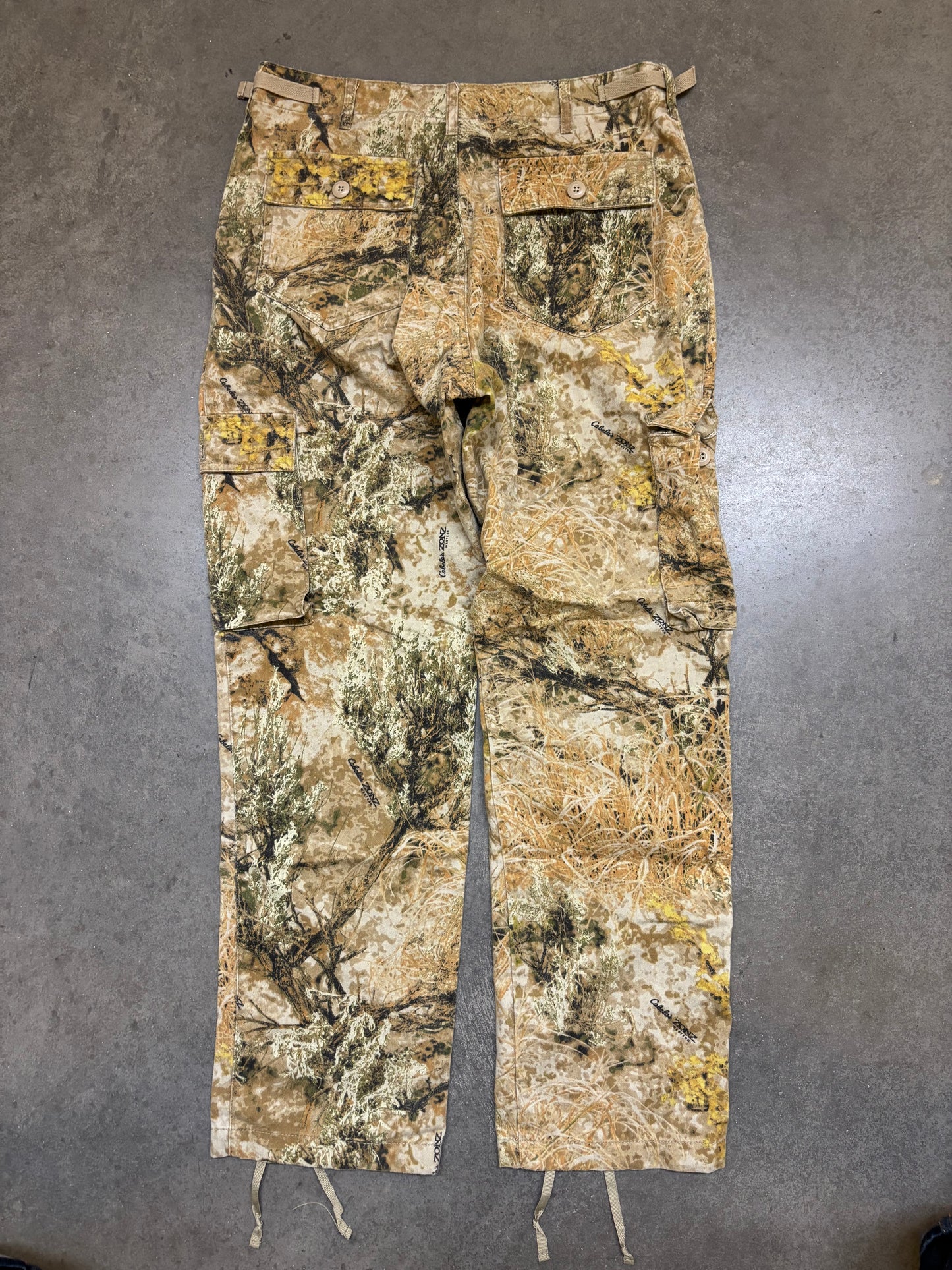 Camo Cargo Pants - 34x32