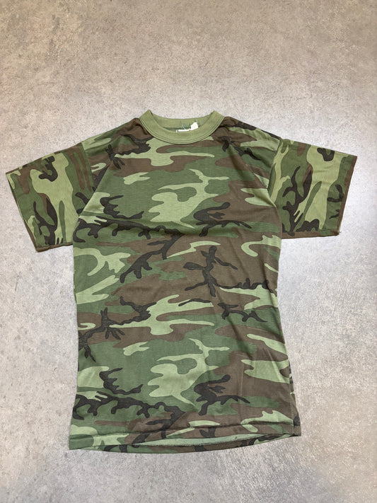 70s/80s Camo Tee - M