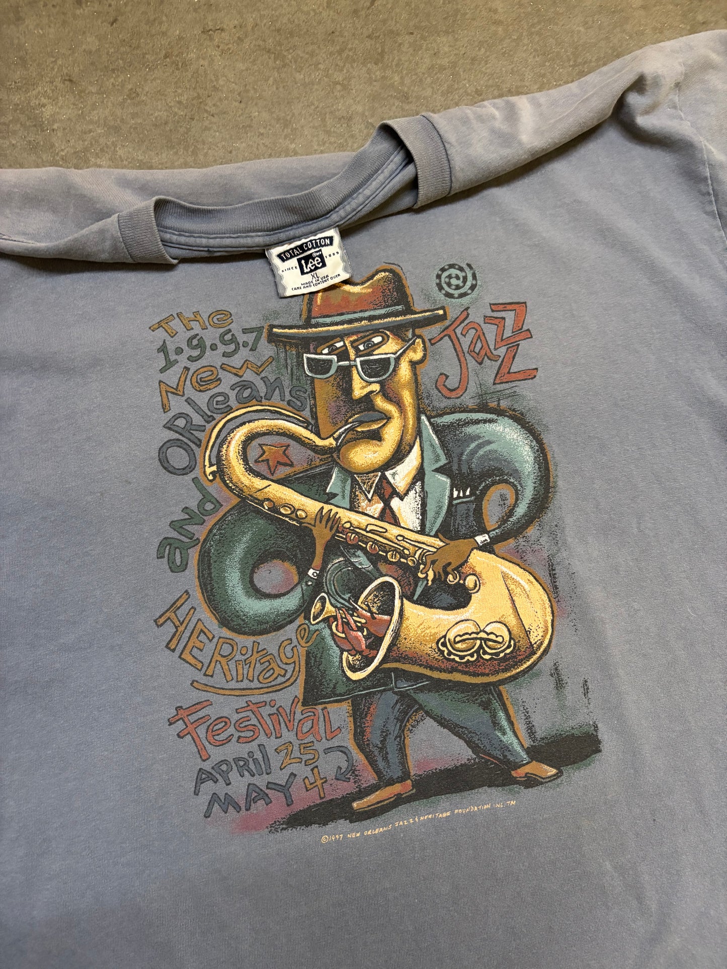 1997 New Orleans Jazz Fest Tee - XL