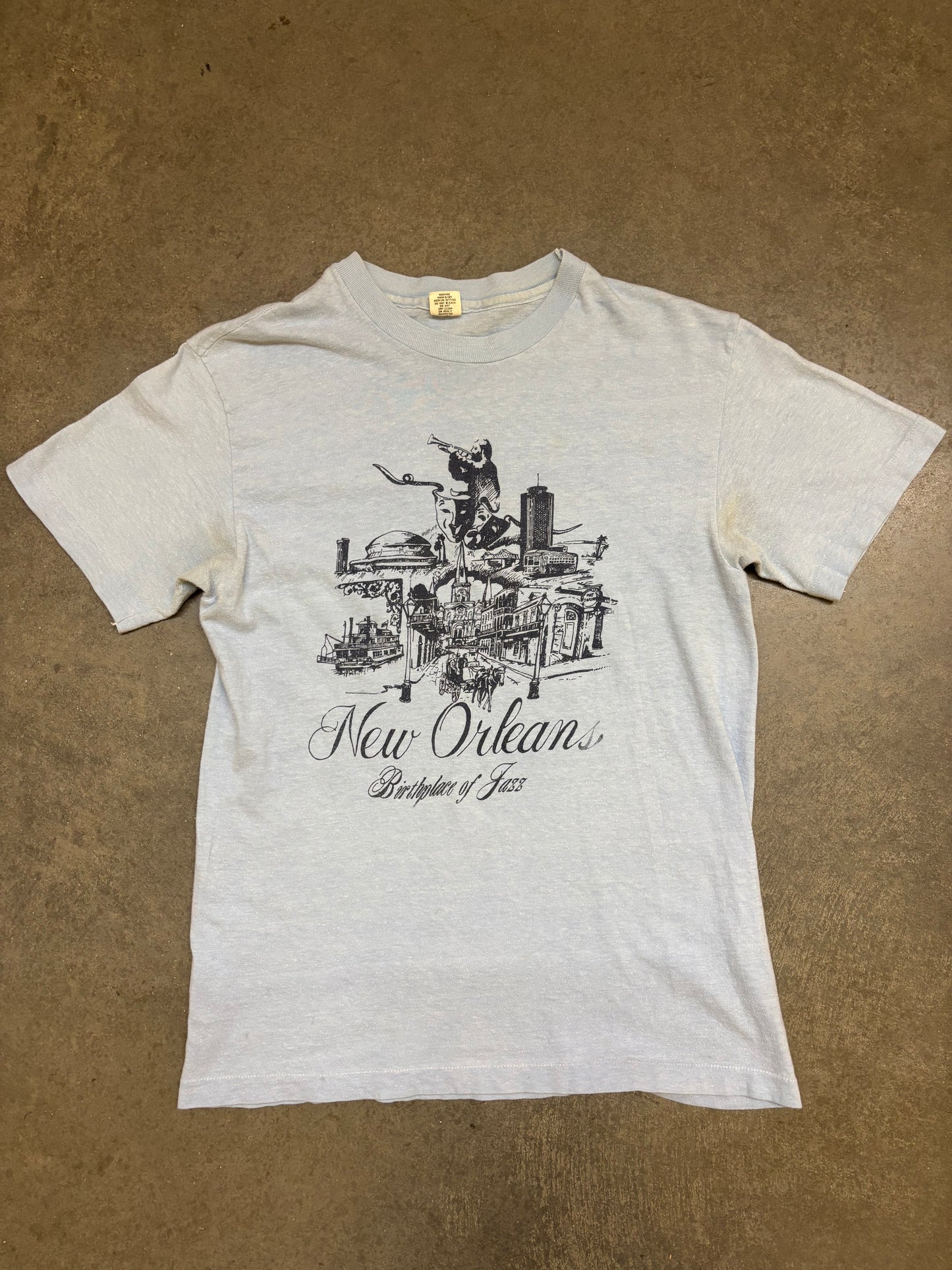 1970s New Orleans Jazz Tee - S