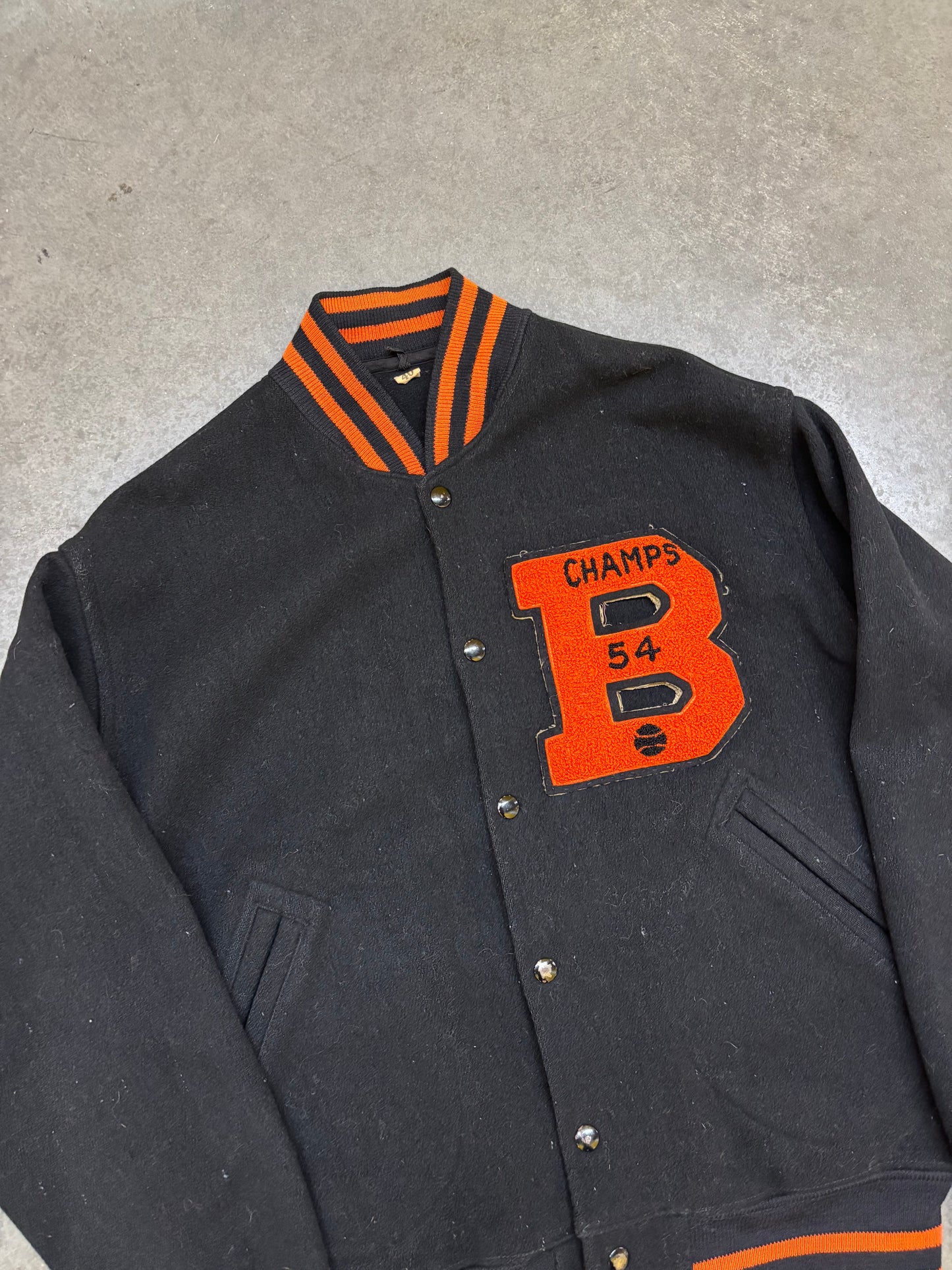 1950s Varsity Jacket - L