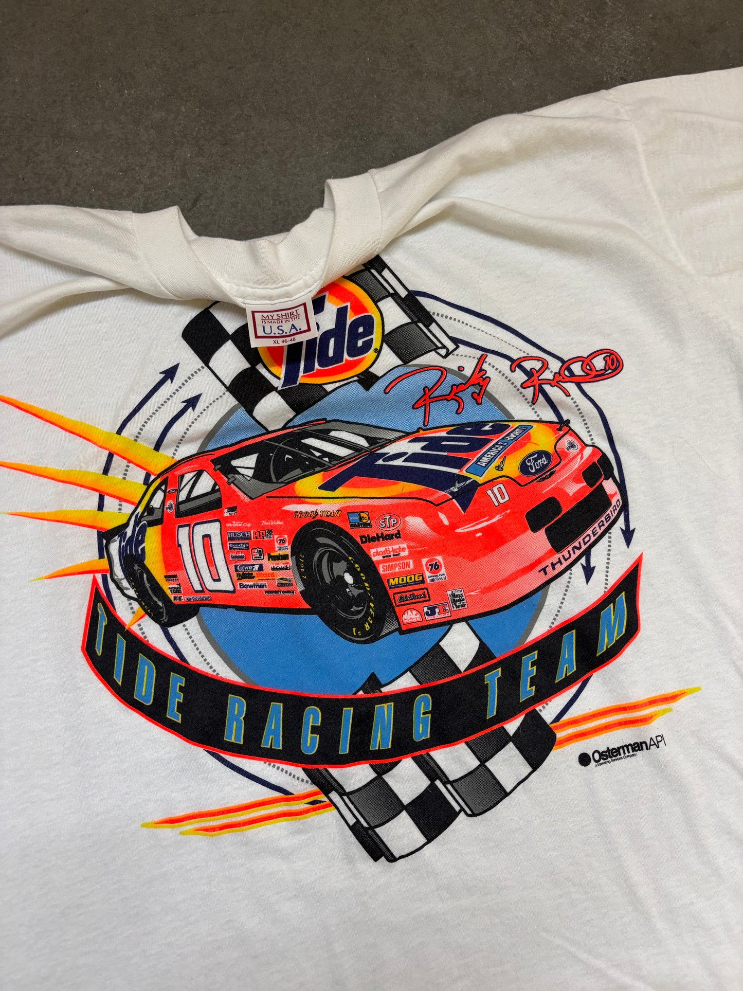 90s Tide Racing Tee - L