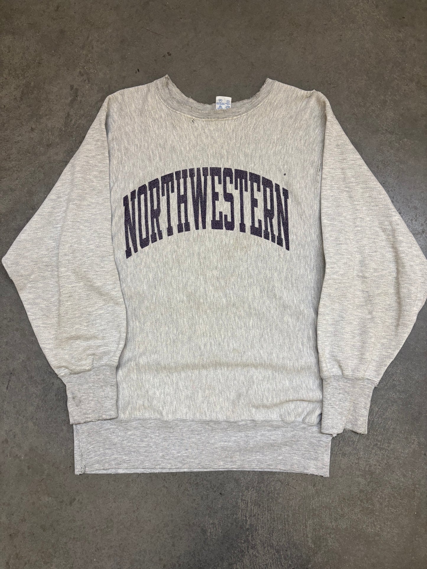 90s Champion Reverse Weave Northwestern - XL