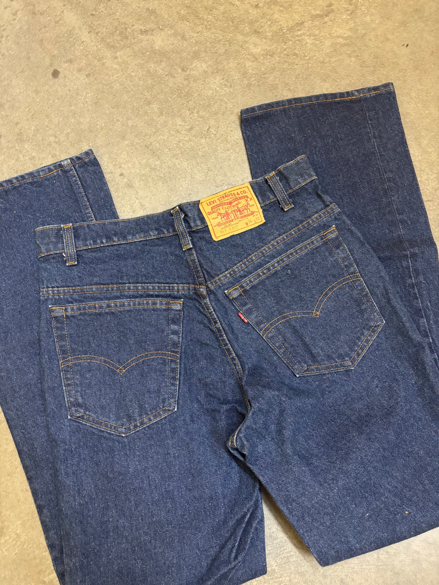 Dark 80s Levis 517 - 34x32