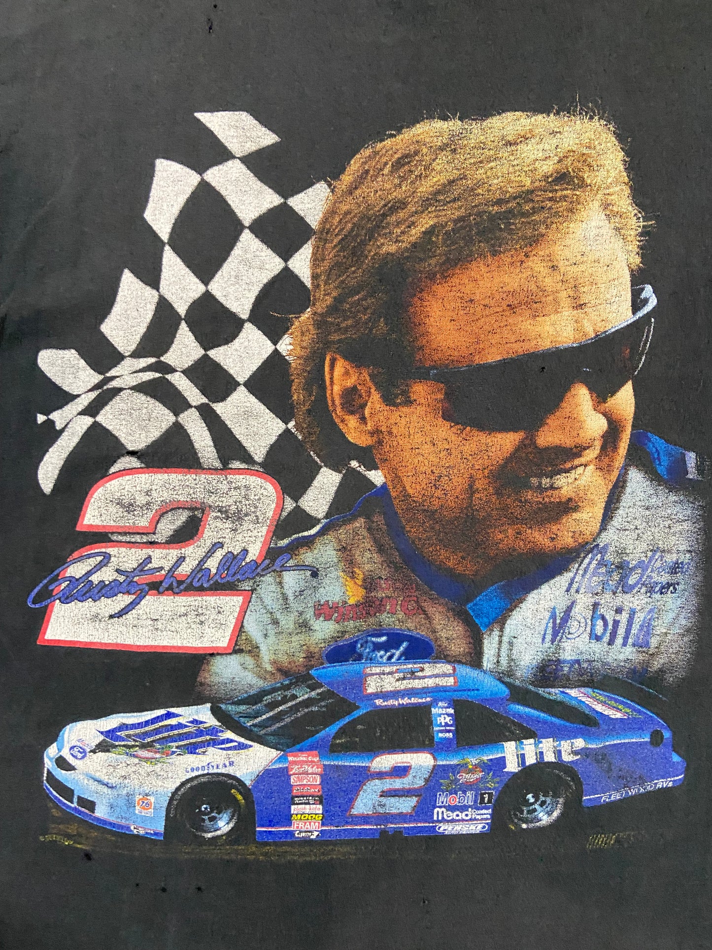 90s Rusty Wallace Tee - XL