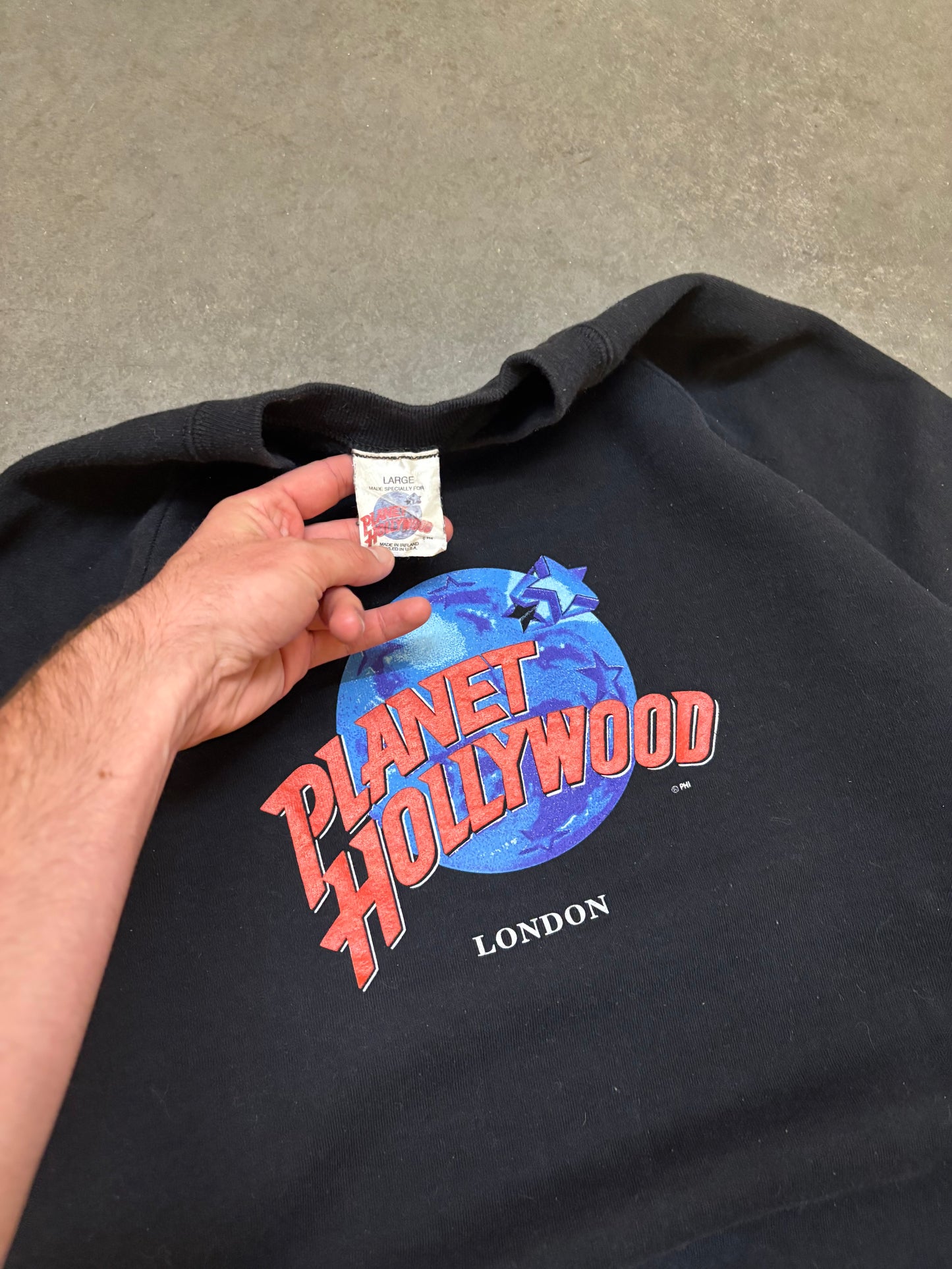 80s Planet Hollywood Sweatshirt - L