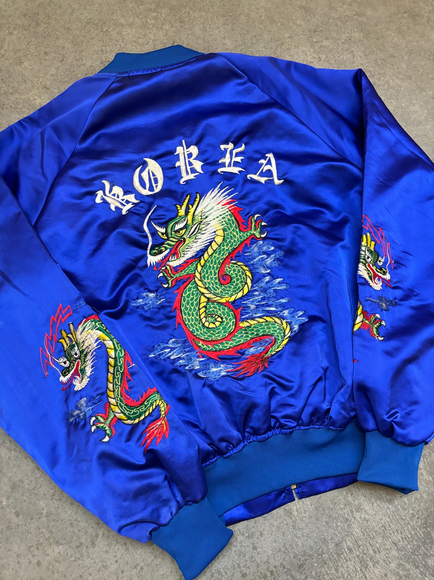 80s Korea Souvenir Jacket - L