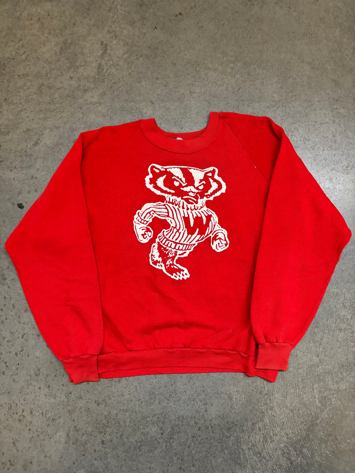 80s Wisconsin Badgers Sweatshirt - XL