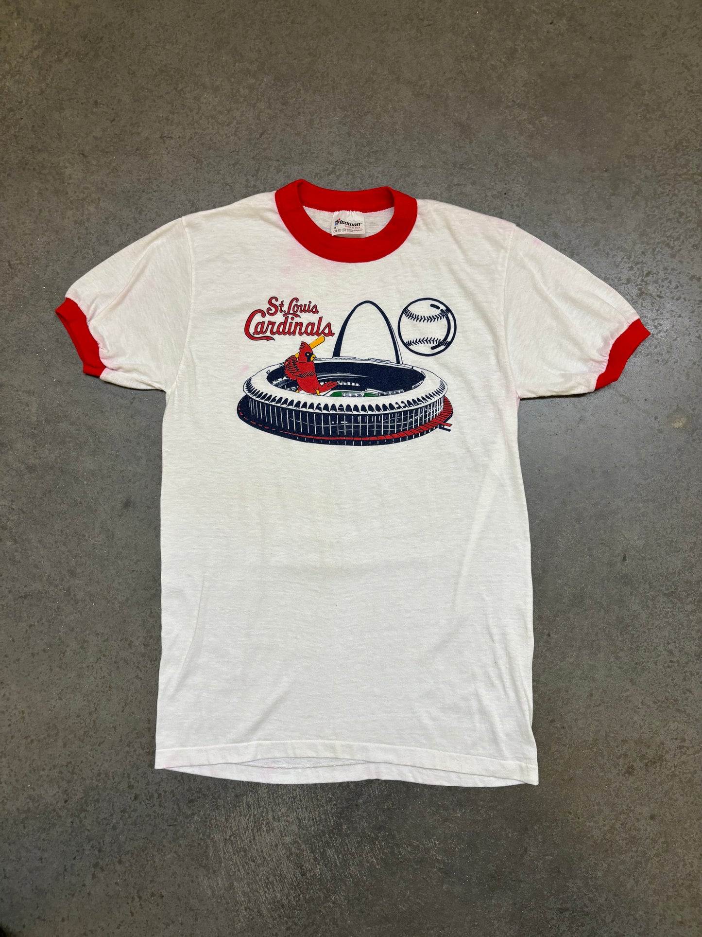 80s St. Louis Cardinals Ringer - M