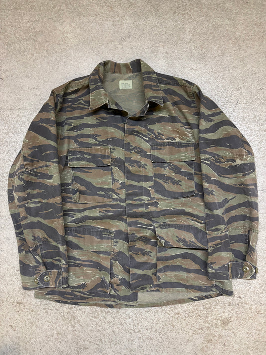 Tiger Stripe Army Jacket - L