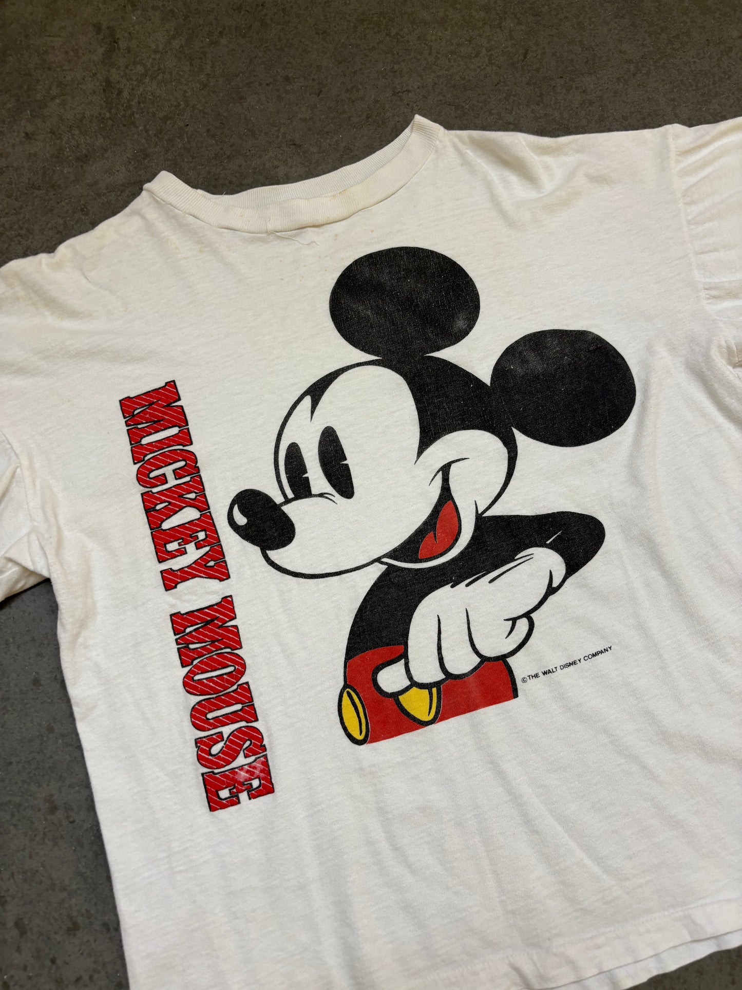 80s Mickey Mouse Tee - Large