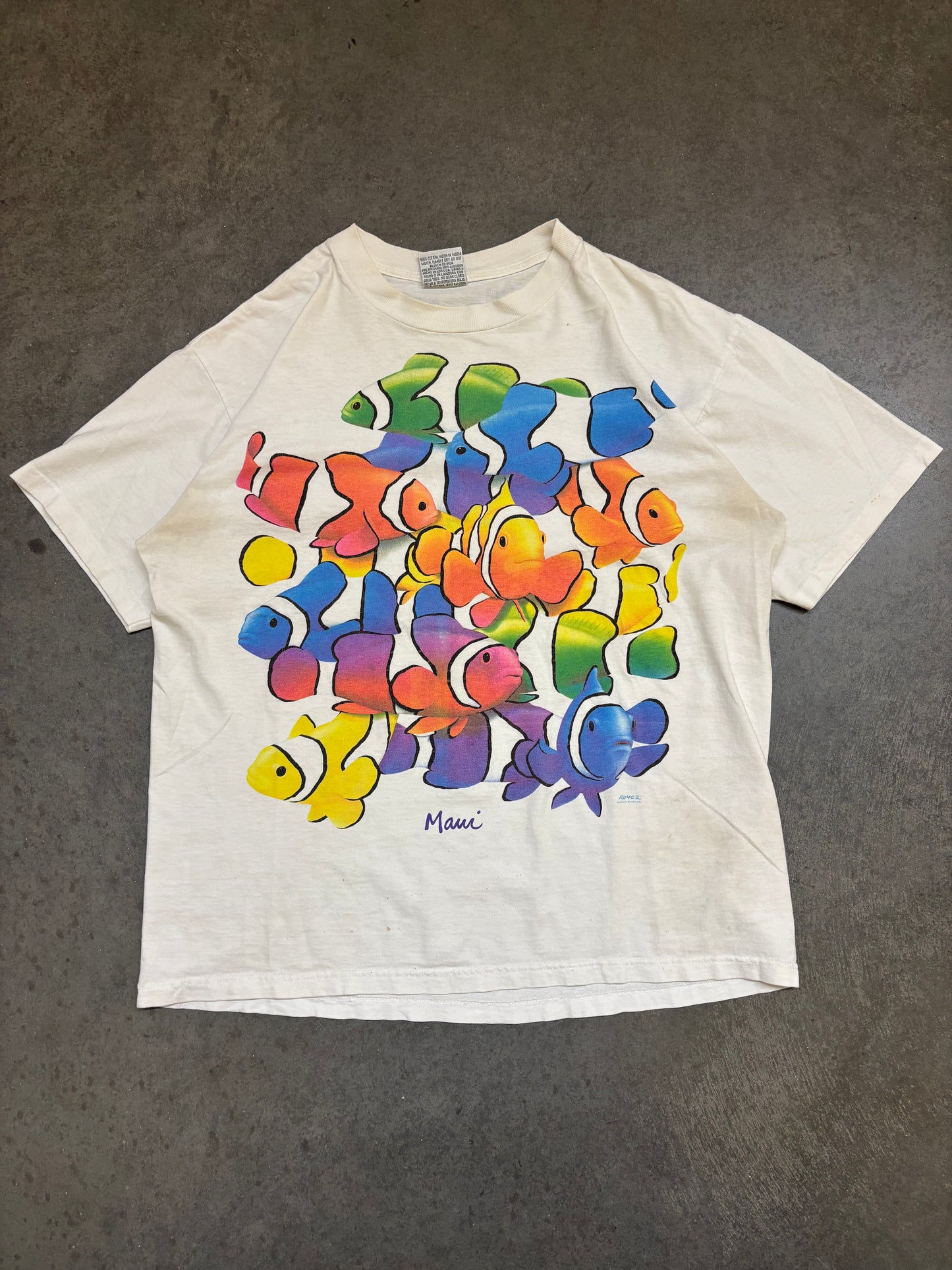 90s Fish Tee - L