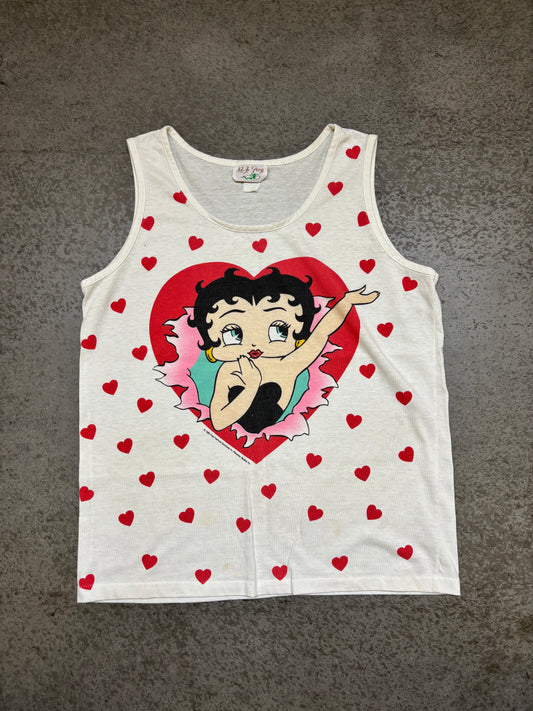 80s Betty Boop Tank Top - M