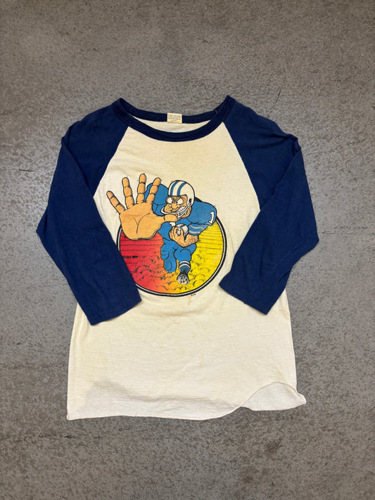 1970s Football Raglan - S