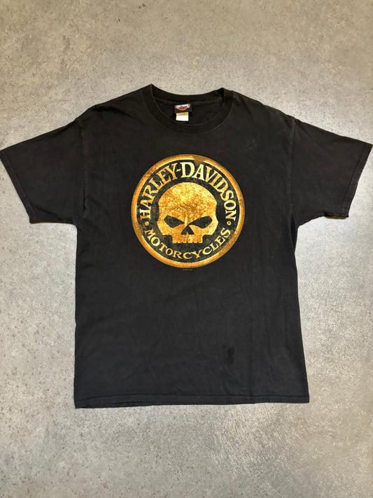 Harley Skull Tee - L