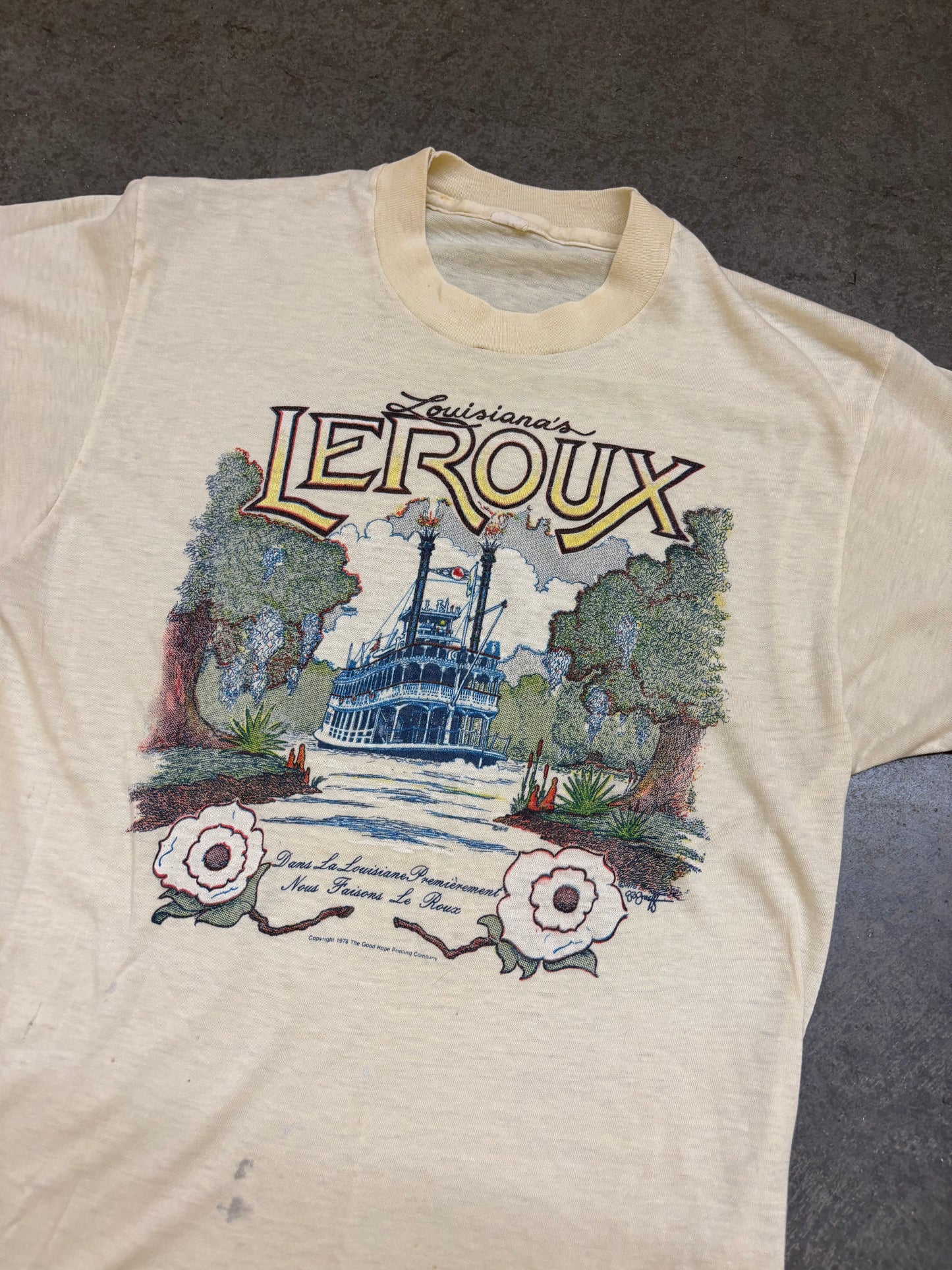 1976 Louisiana's Leroux Tee -  S