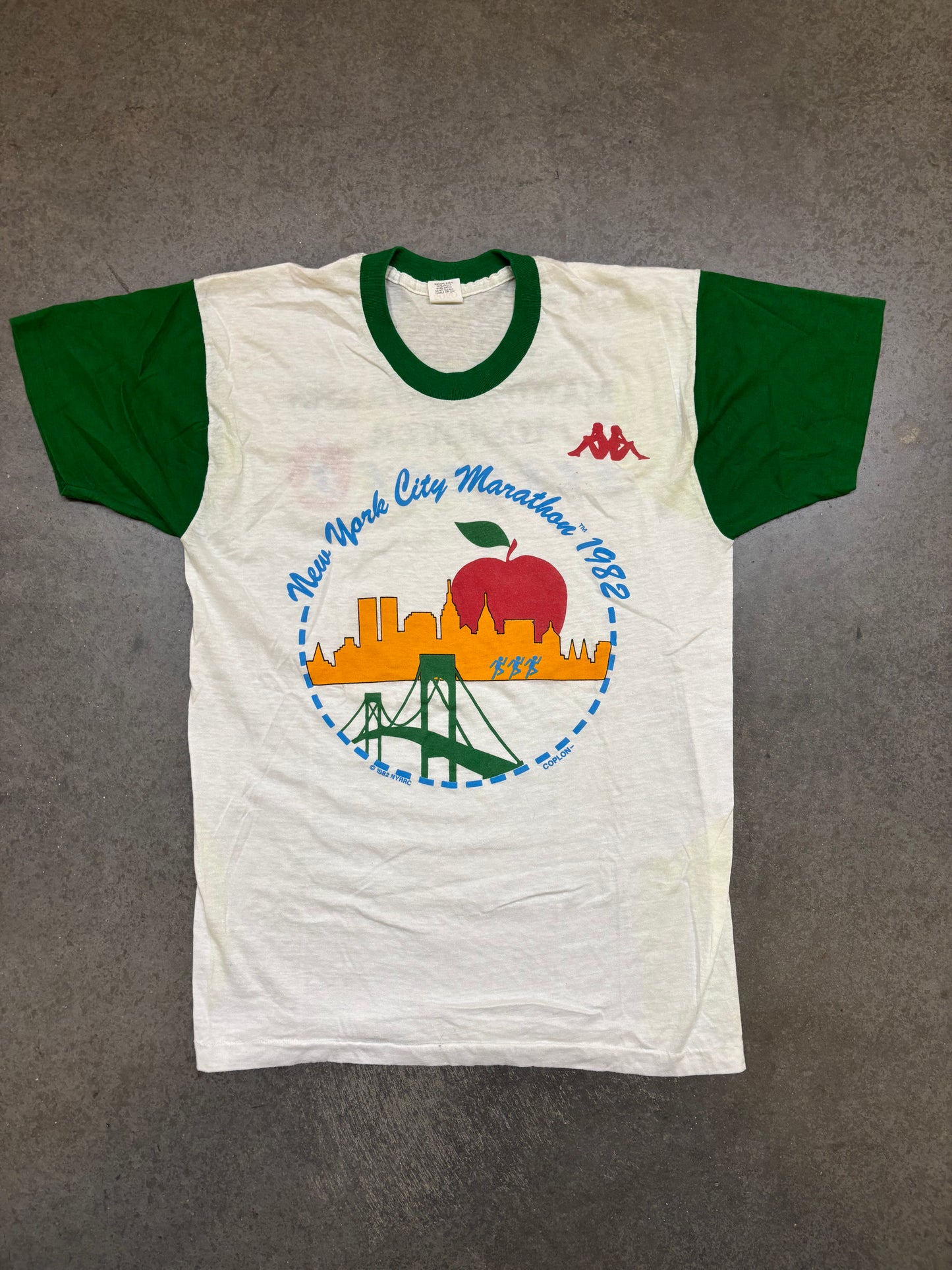 1982 New York City Marathon Tee - L