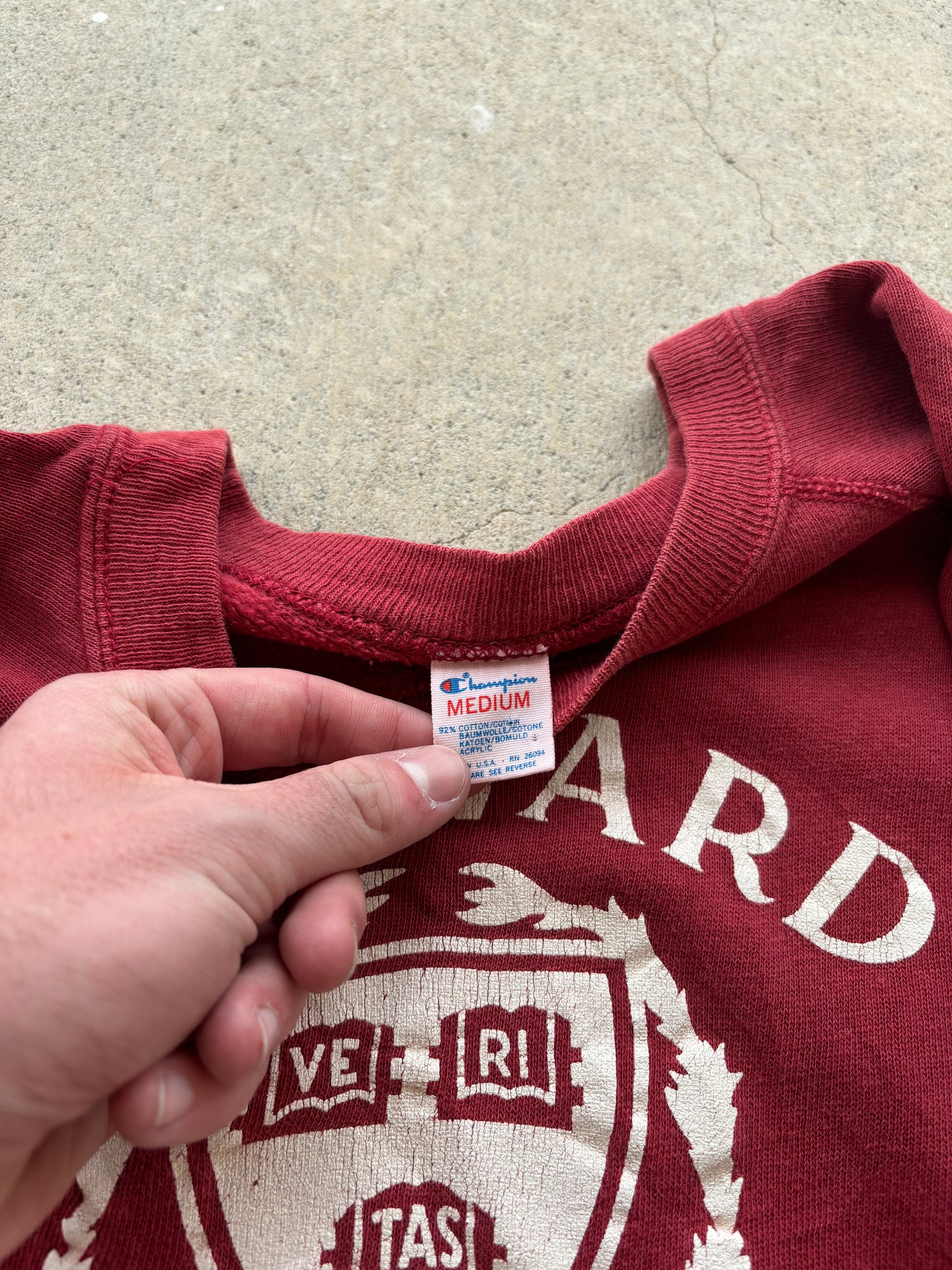 80s Harvard Crewneck - S