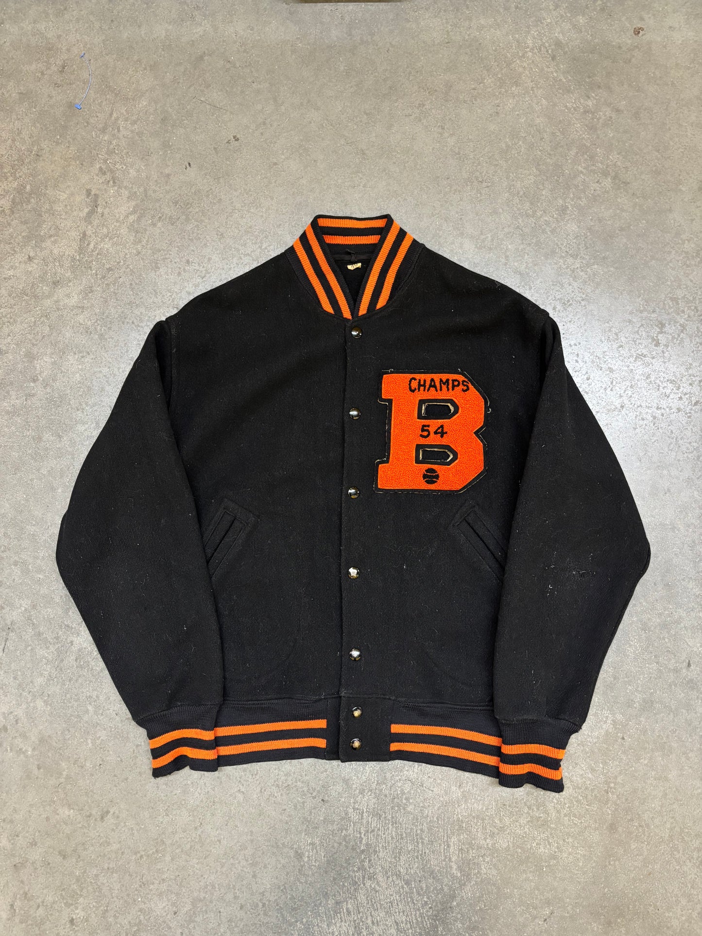 1950s Varsity Jacket - L