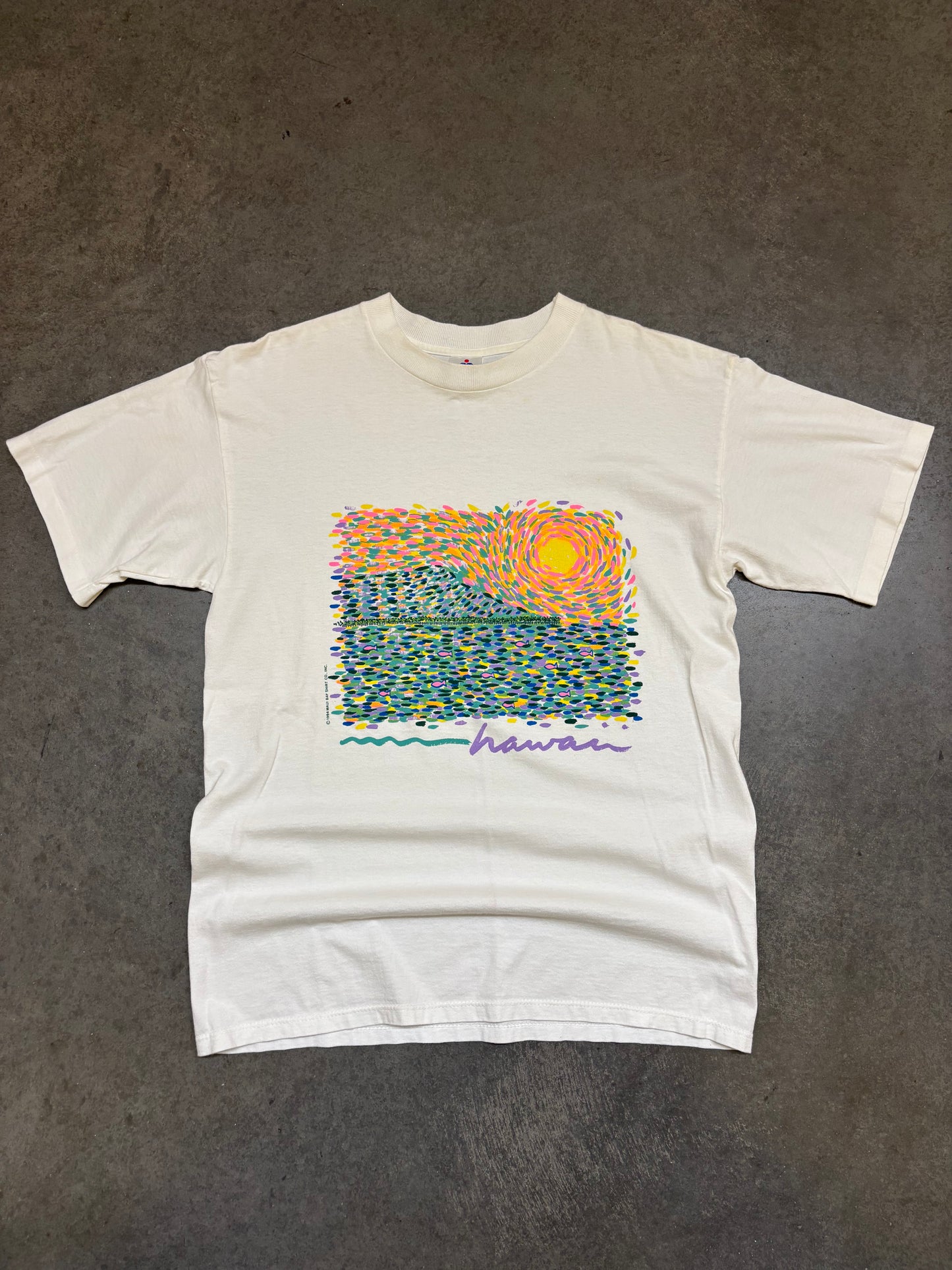 90s Hawaii Art Tee - L