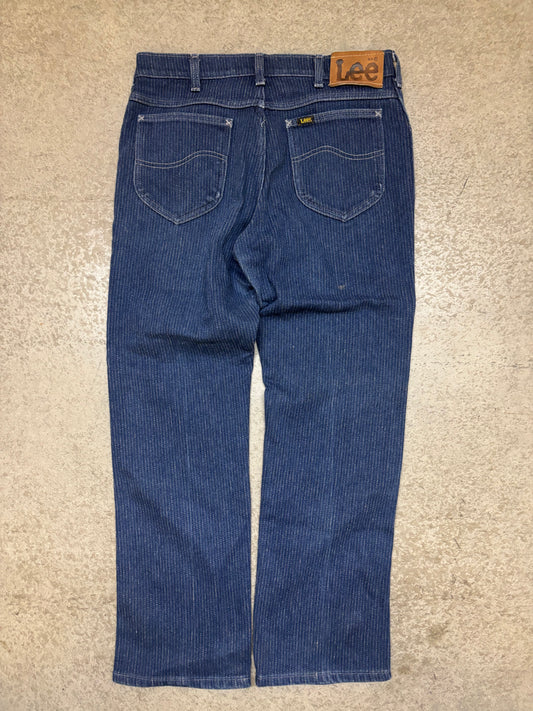 90s Lee Striped Denim - 34x30