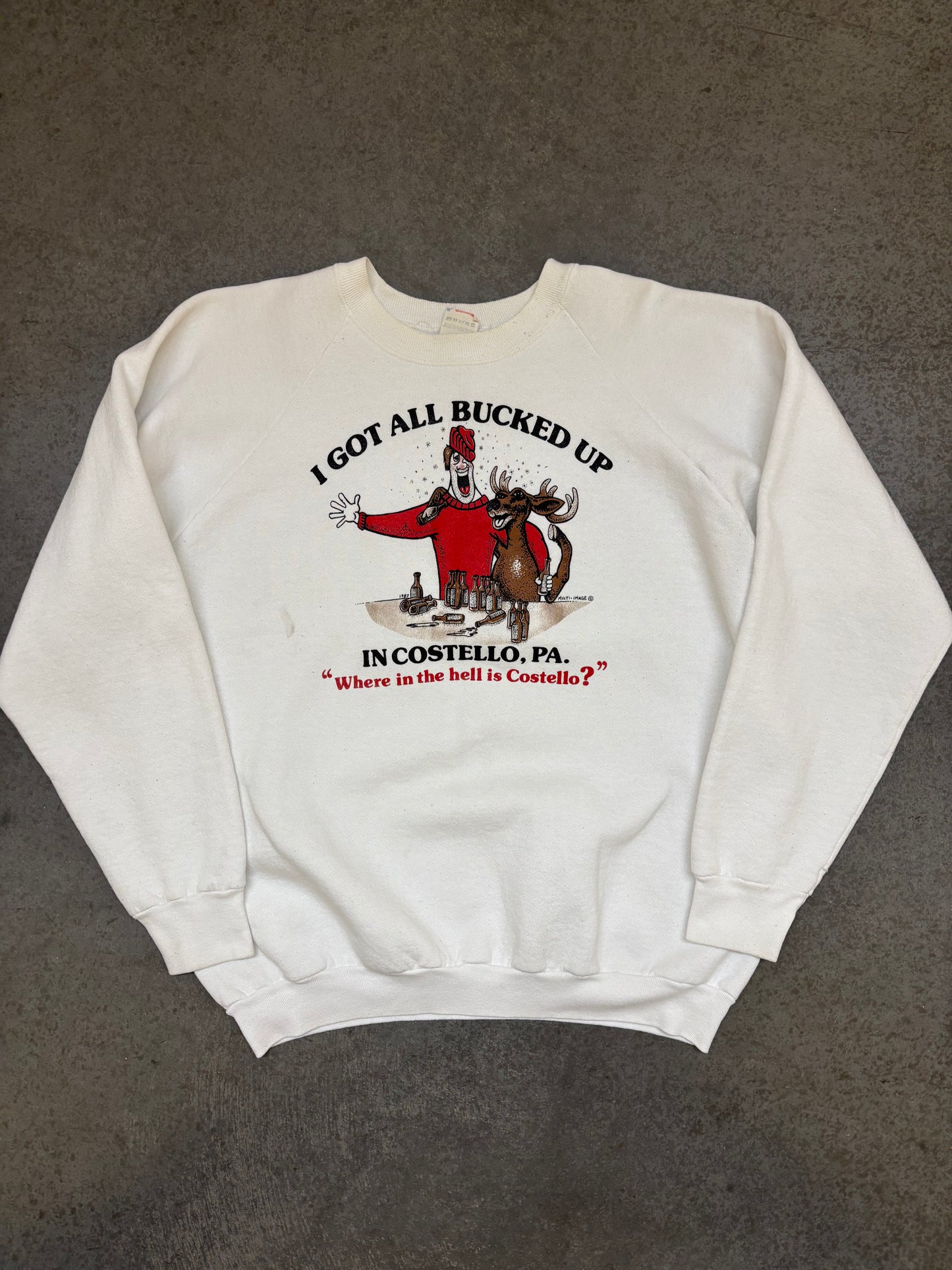 90s Christmas Comedy Sweatshirt - L