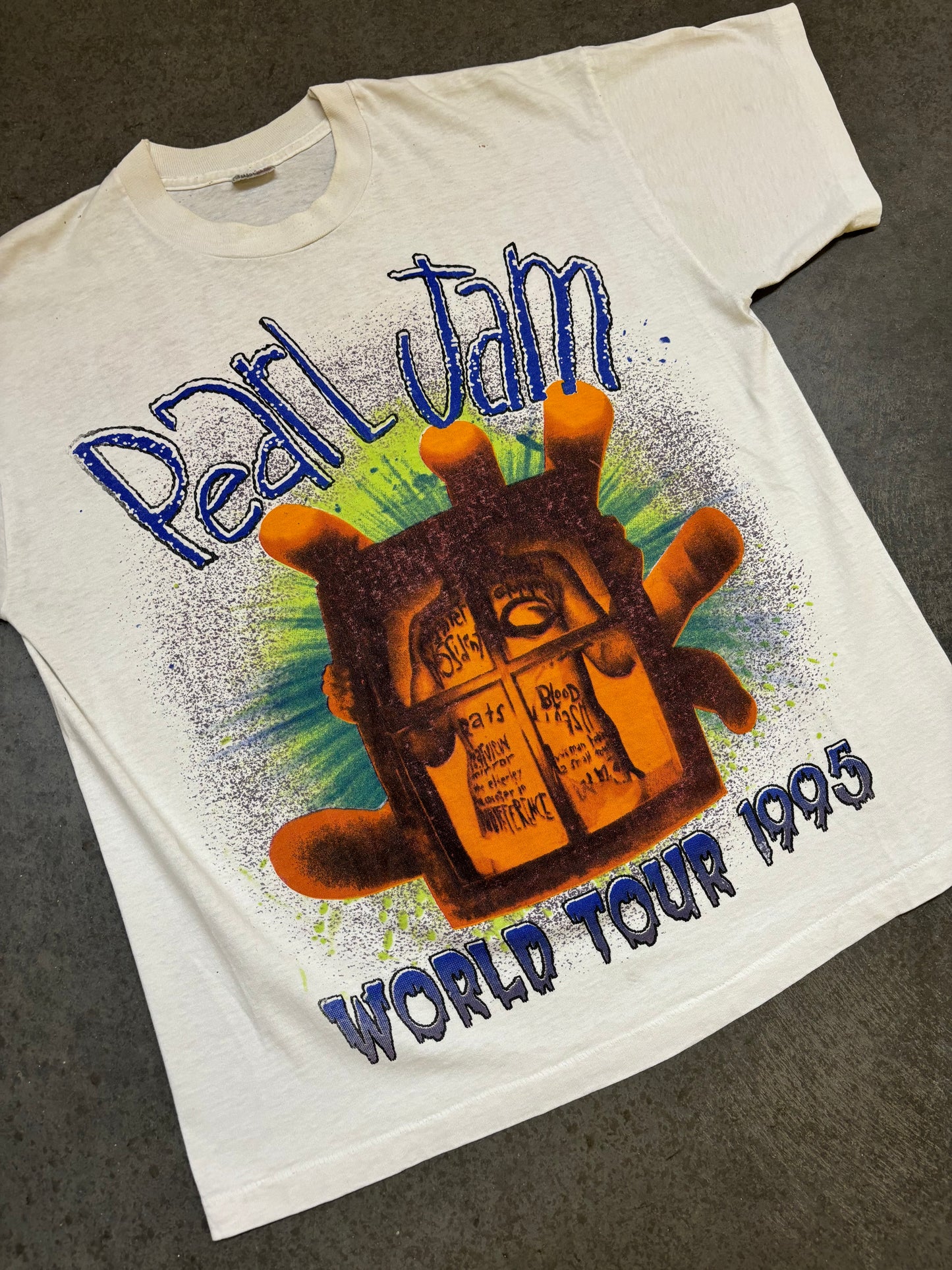 1995 Pearl Jam World Tour Tee - XL