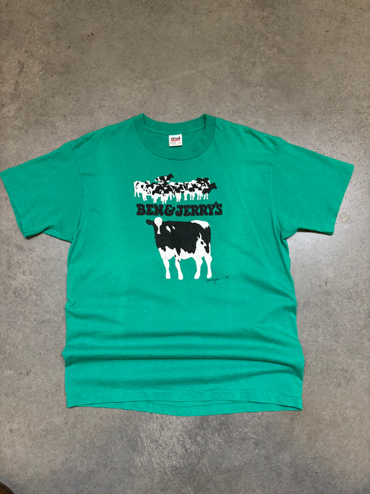 90s Ben and Jerry's Tee - XL