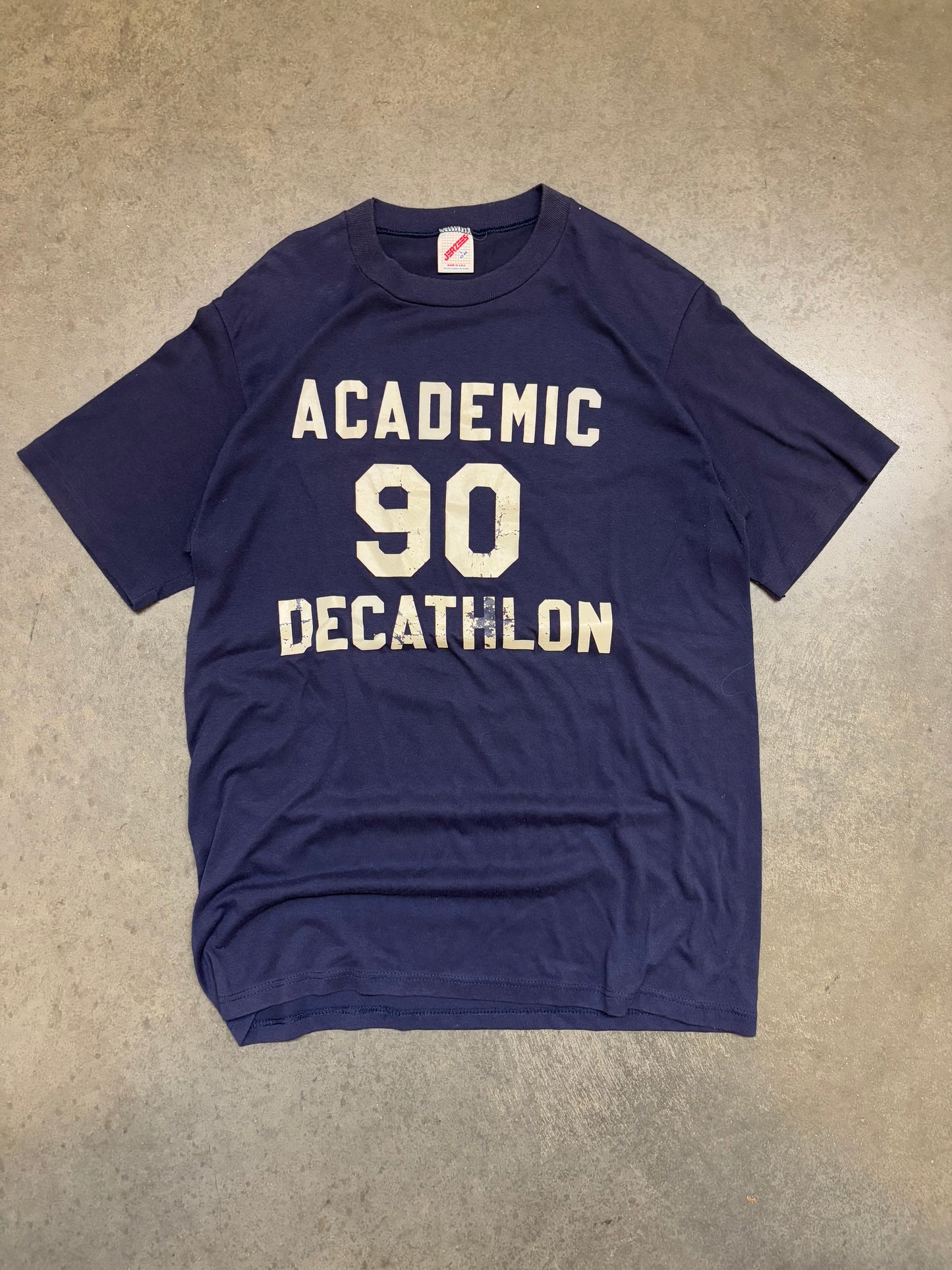 90s Academic Decathalon Tee - L